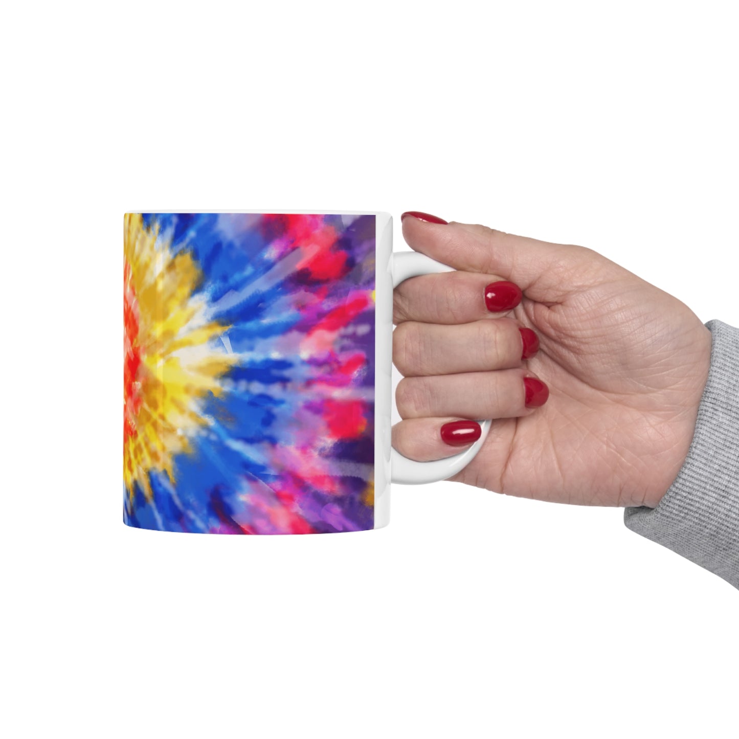 Tie Dye Classic Ceramic Mug 11oz