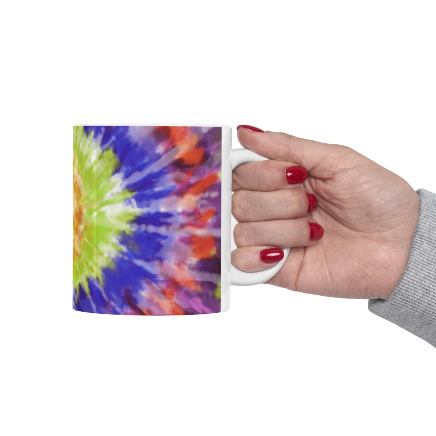 Tie Dye Classic Ceramic Mug 11oz