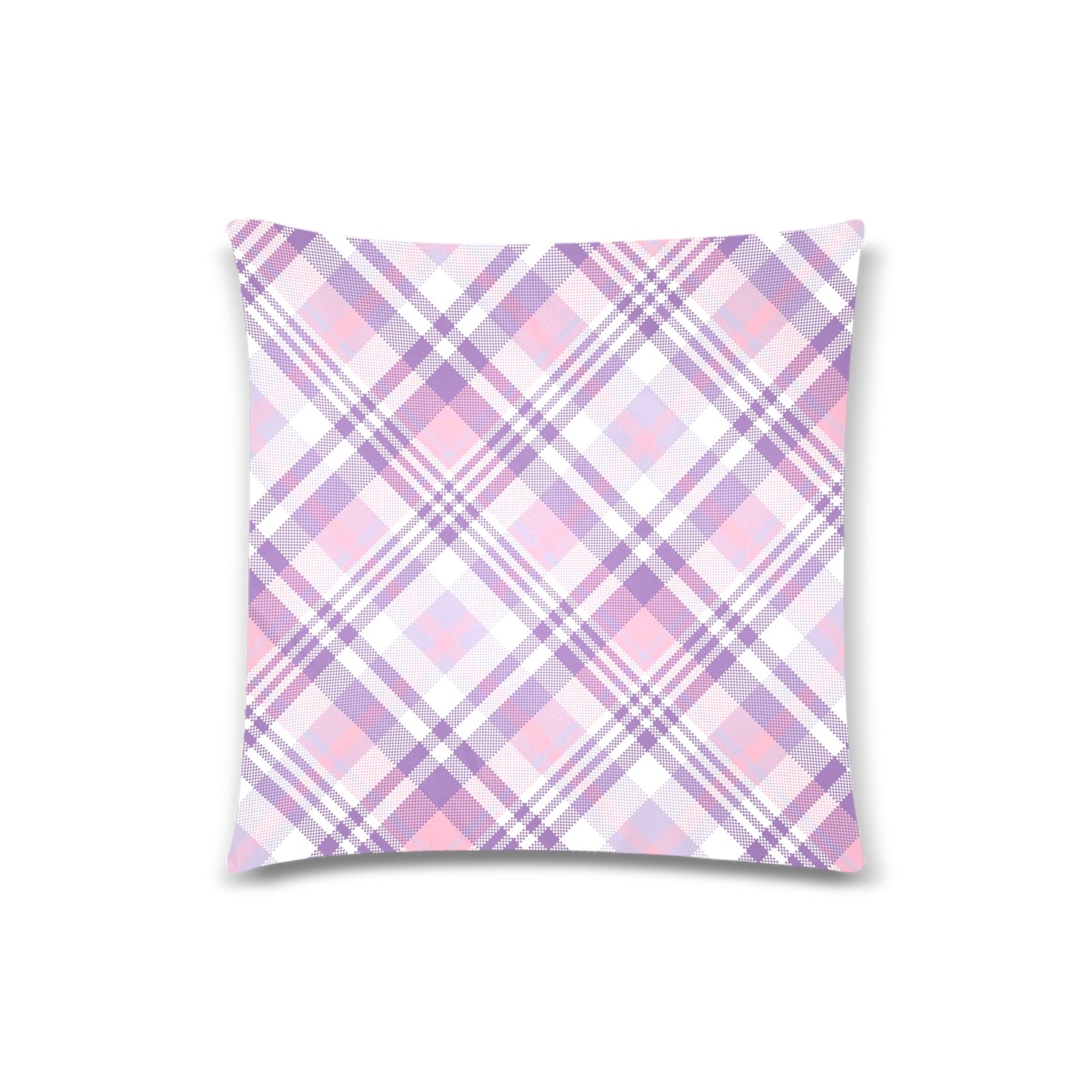Plaid Throw Pillow Cover