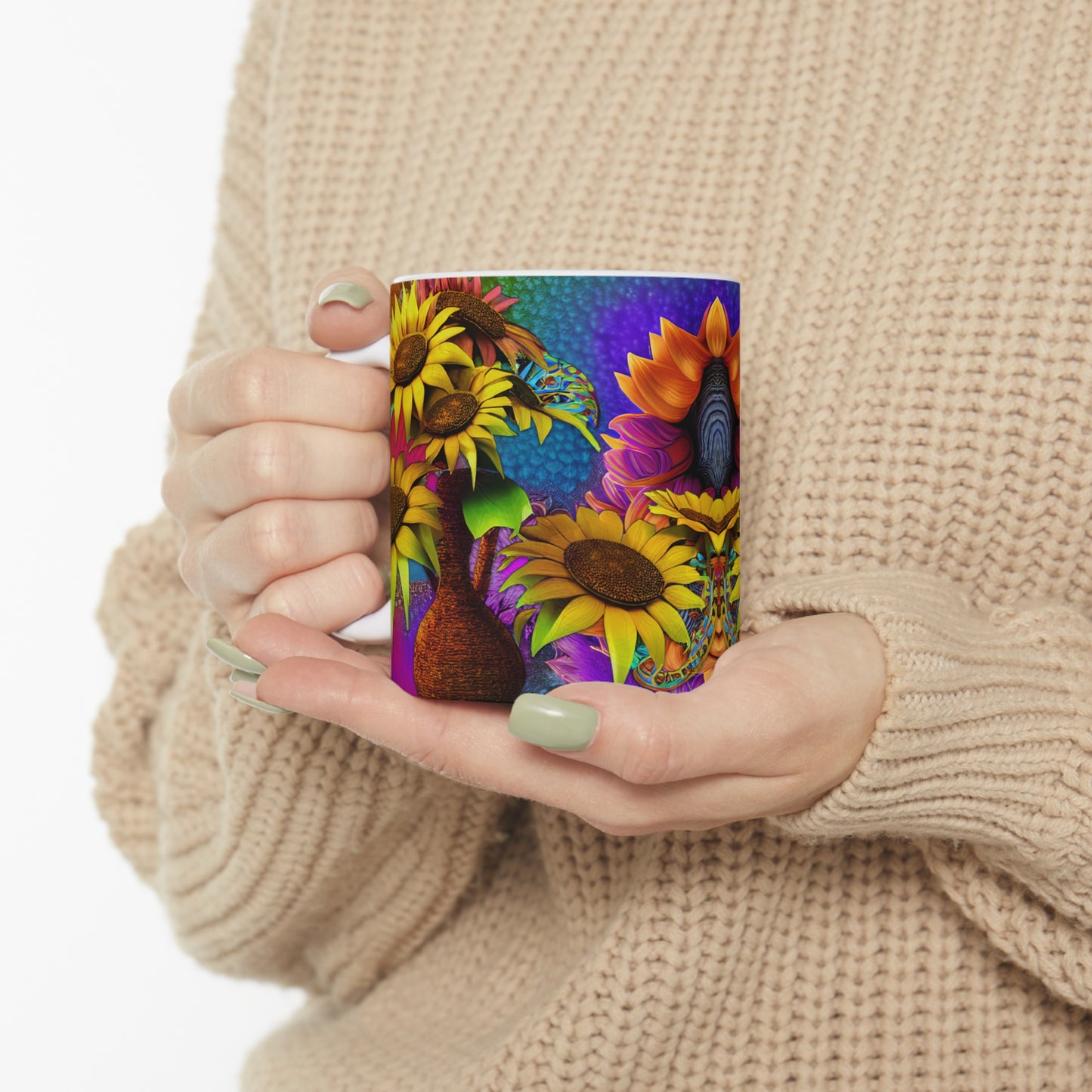 Sunflower Ceramic Mug 11oz