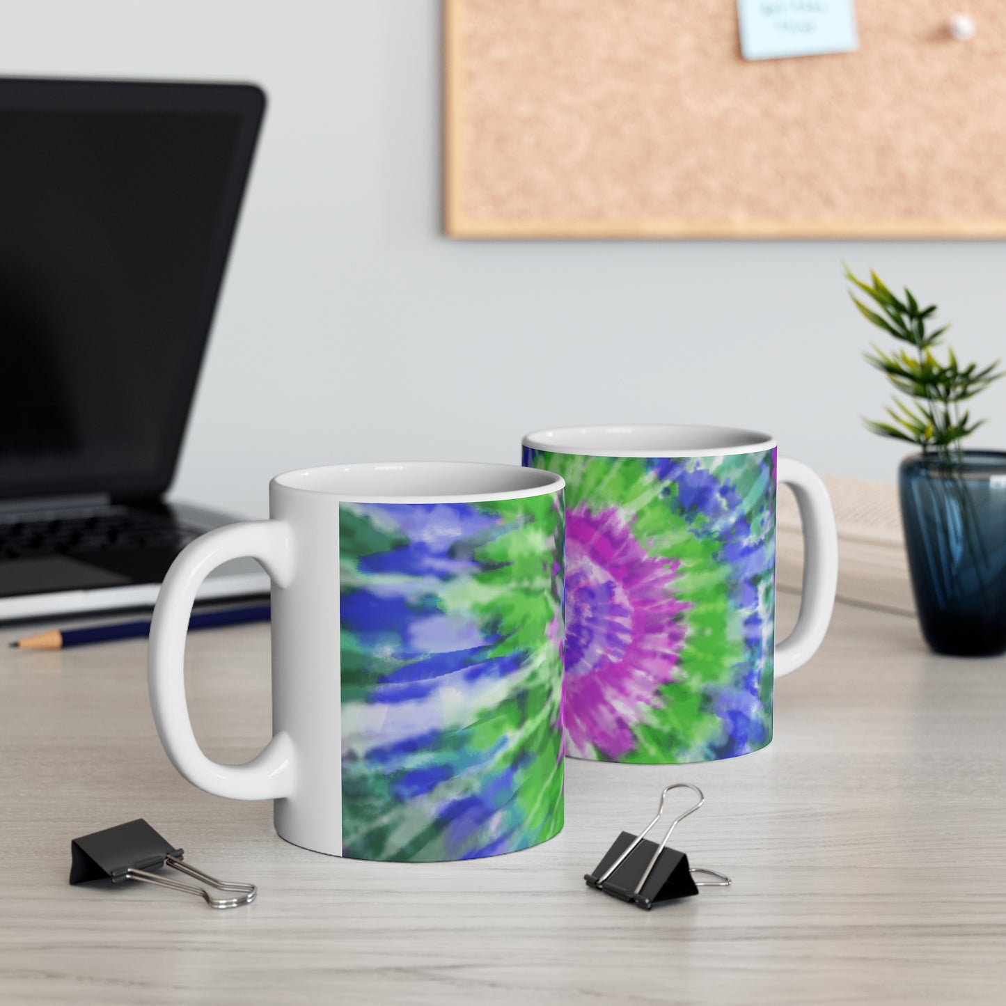 Tie Dye Classic Ceramic Mug 11oz
