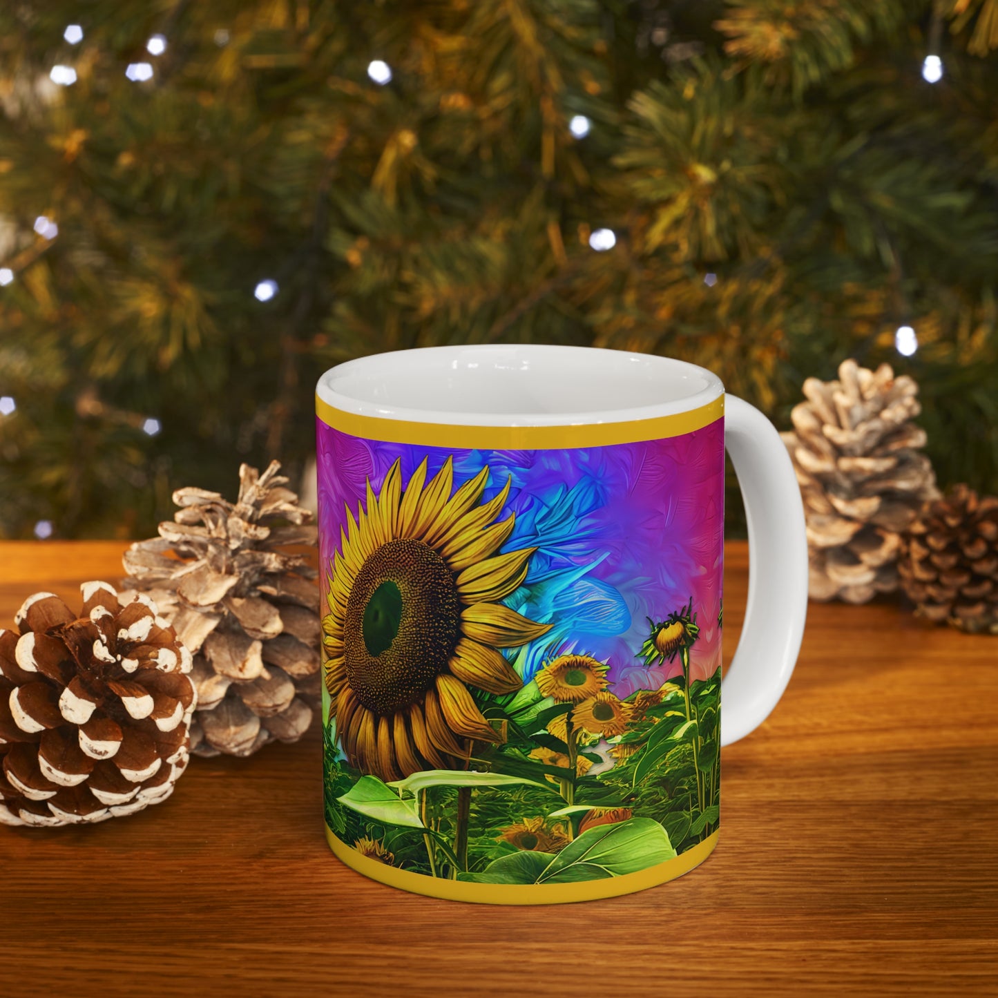 Sunflowers Ceramic Mug 11oz