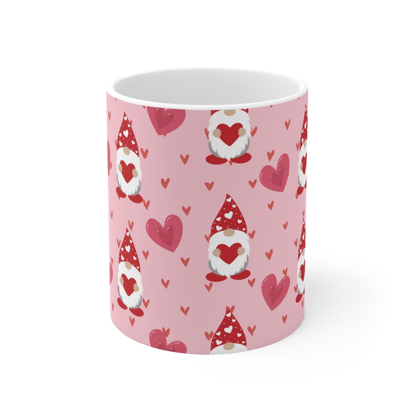 Gnome Hearts Ceramic Mug 11oz