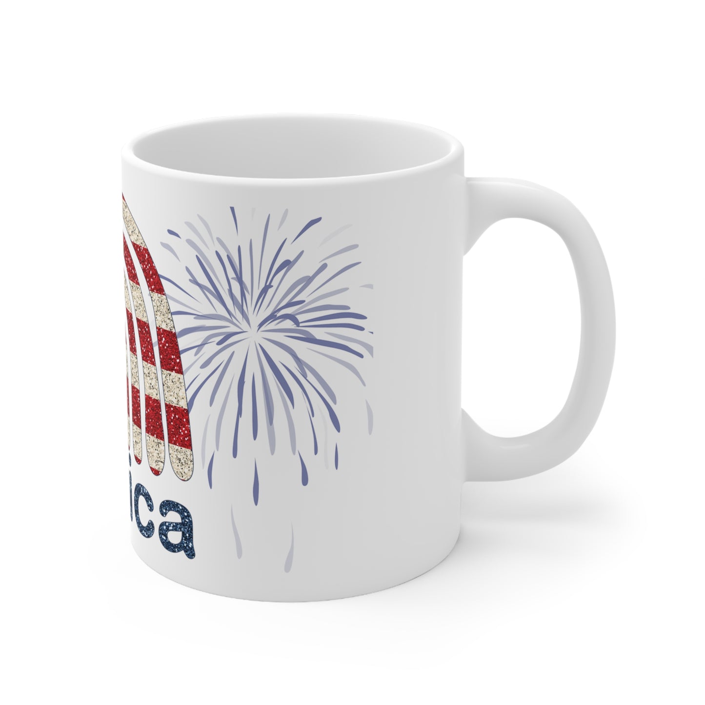 Merica Ceramic Mug 11oz