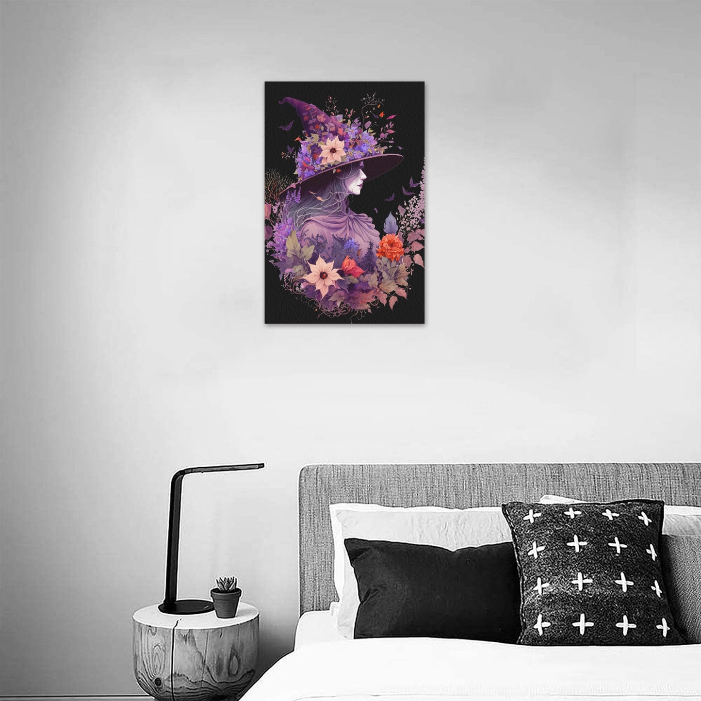 Witch Frame Canvas Print