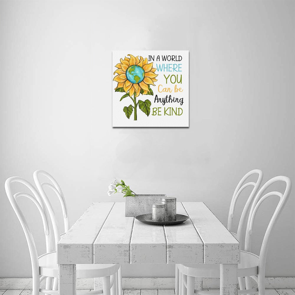 Be Kind Canvas Print