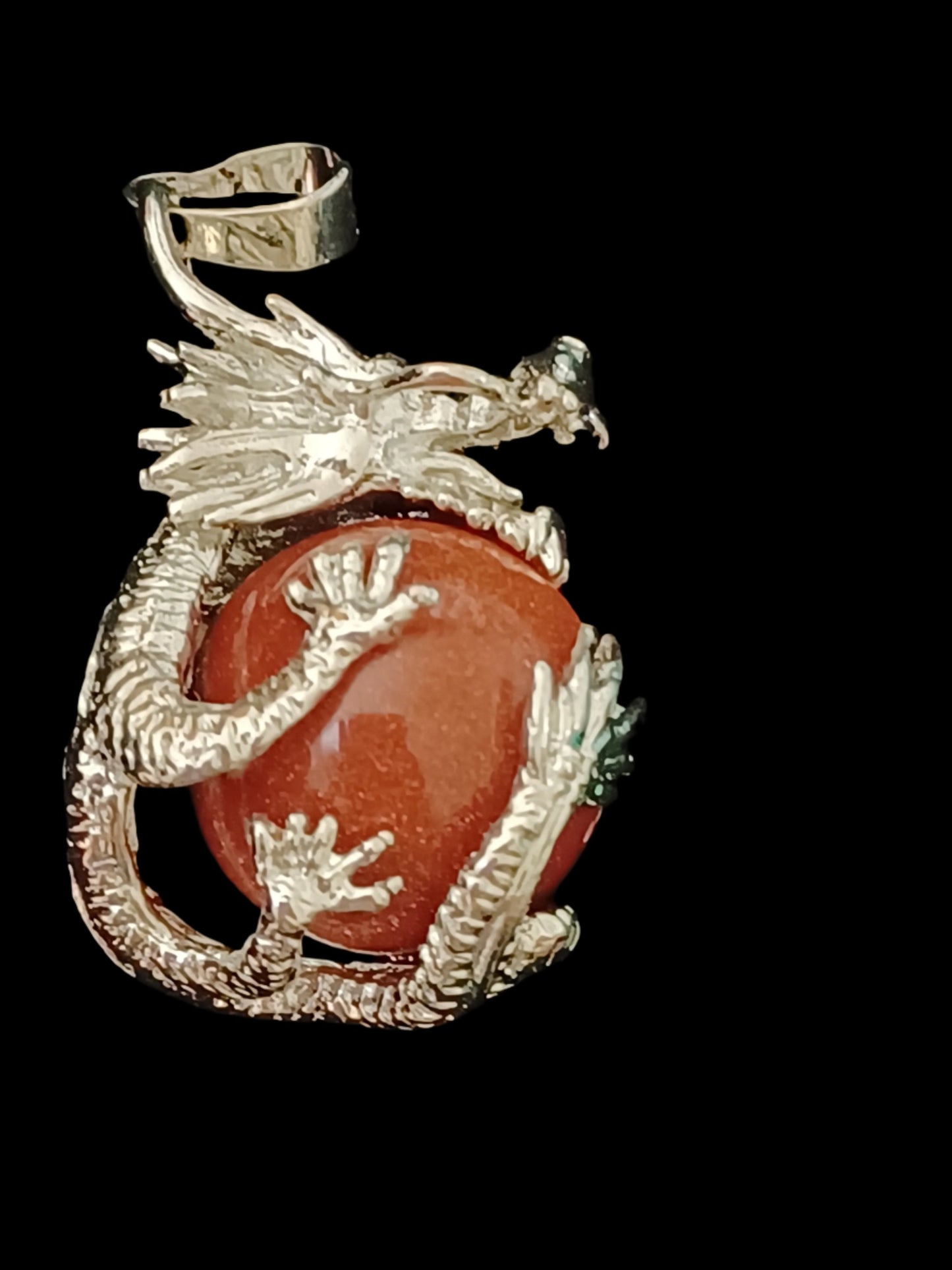 Dragon Natural Stone Pendant