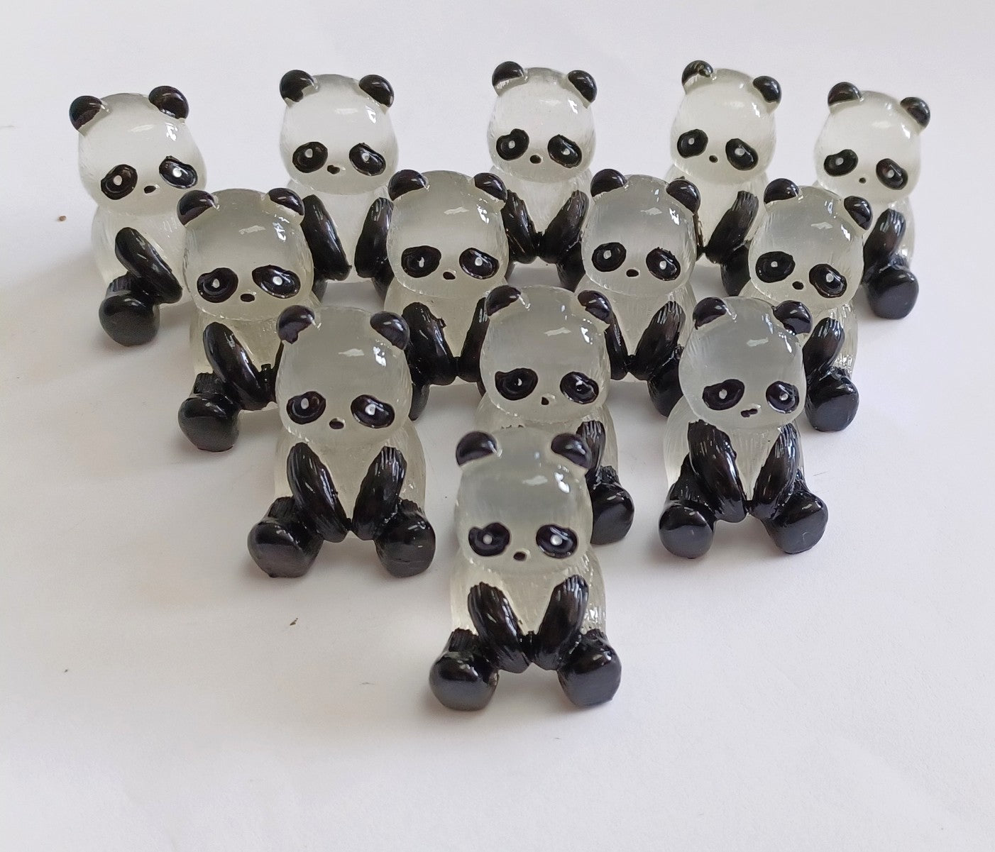 Sitting Panda Arms Down - Glows