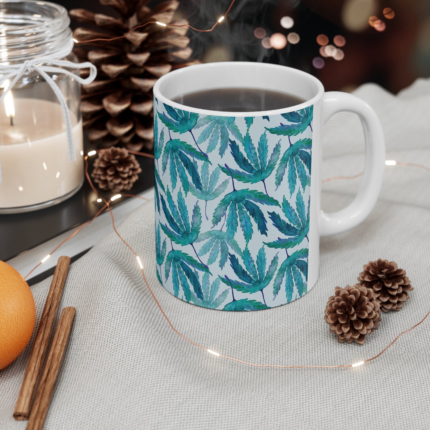 Weed Ceramic Mug 11oz