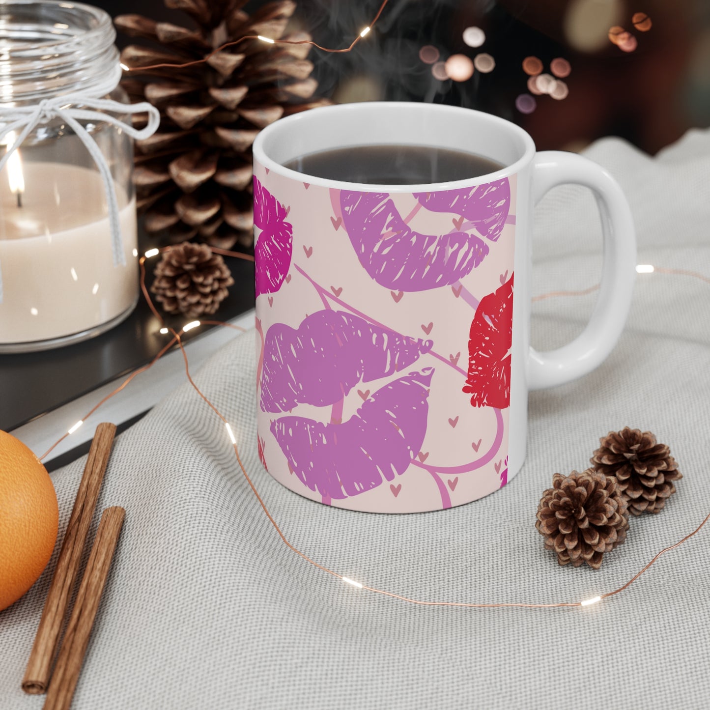 Lips Ceramic Mug 11oz