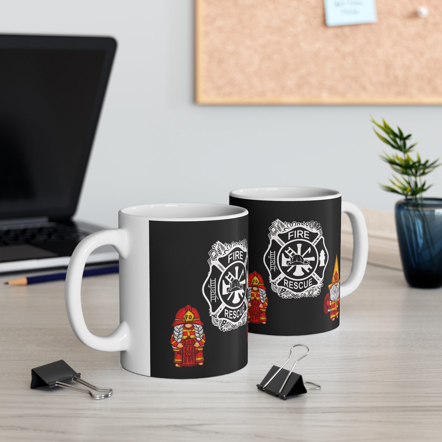 Fire Rescue Ceramic Mug 11oz