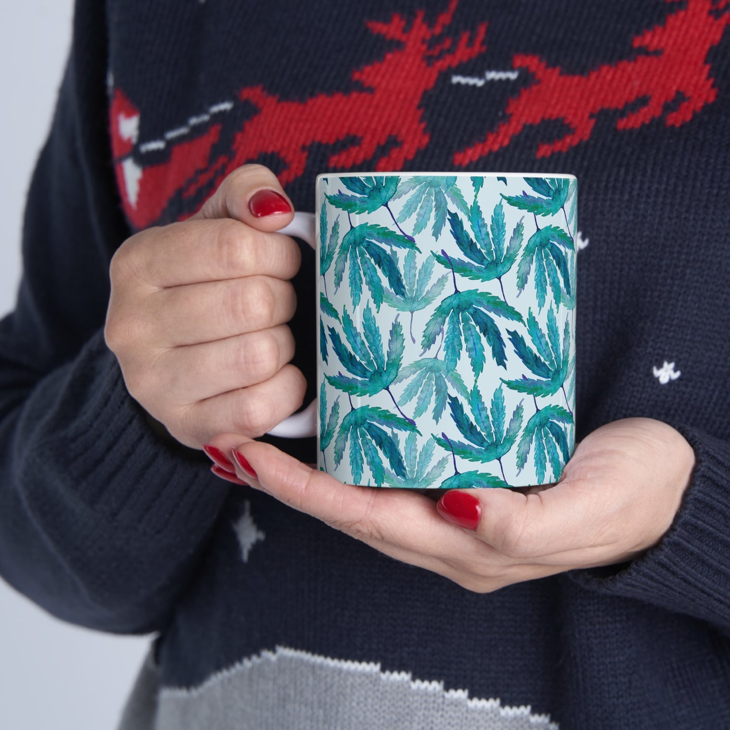 Weed Ceramic Mug 11oz