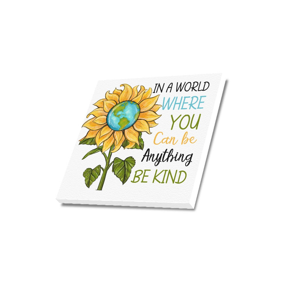 Be Kind Canvas Print