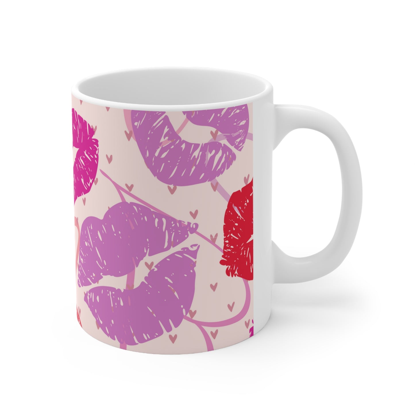 Lips Ceramic Mug 11oz