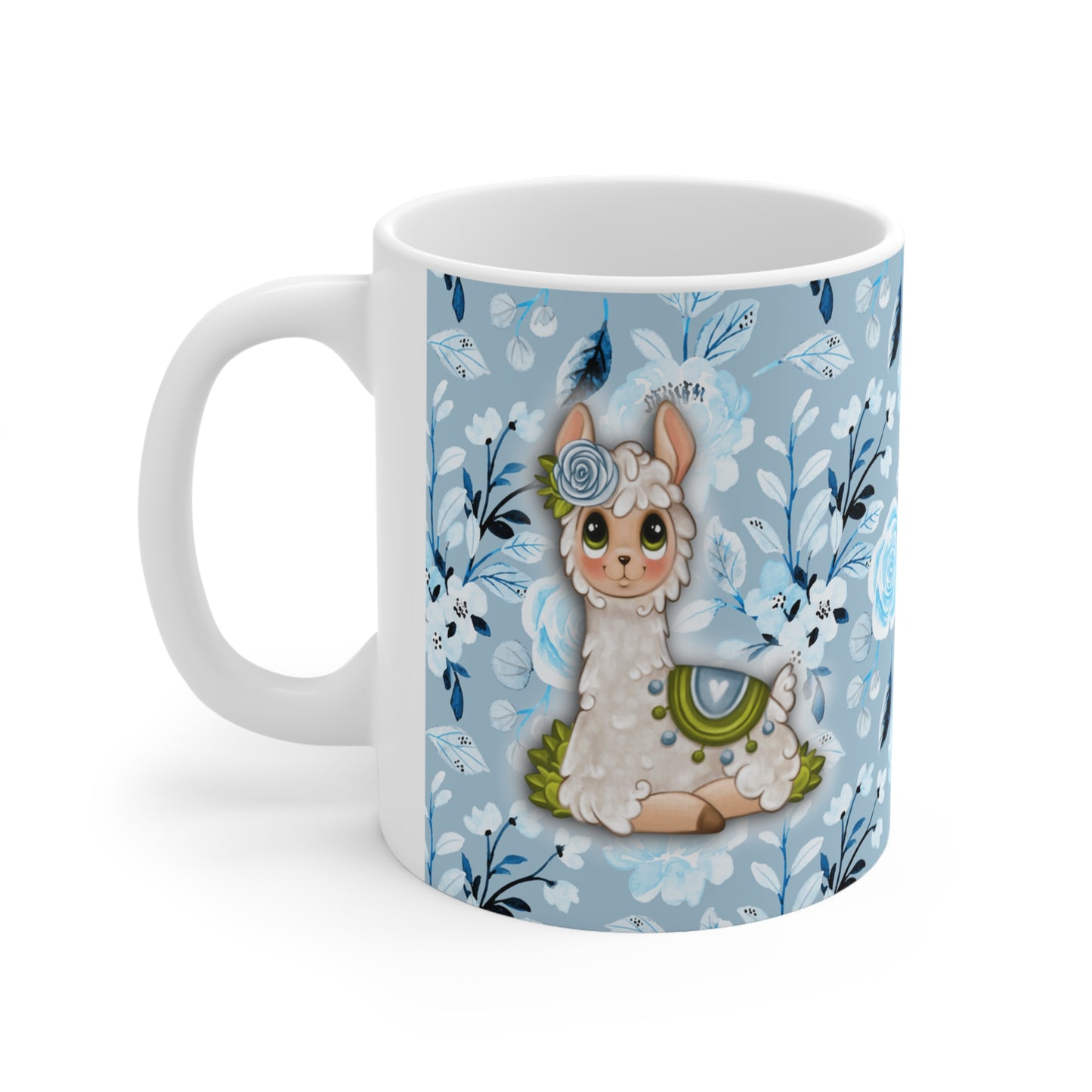 Adorable Llama Ceramic Mug 11oz