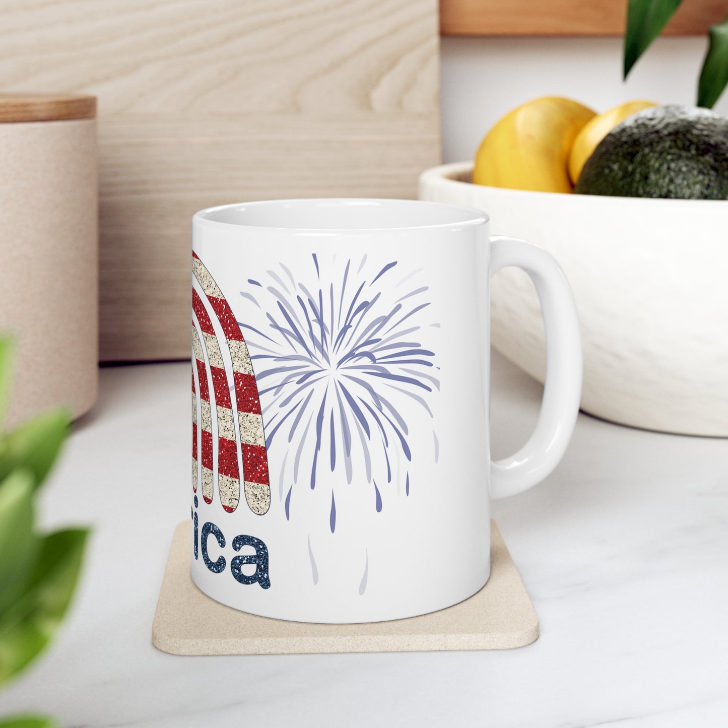 Merica Ceramic Mug 11oz