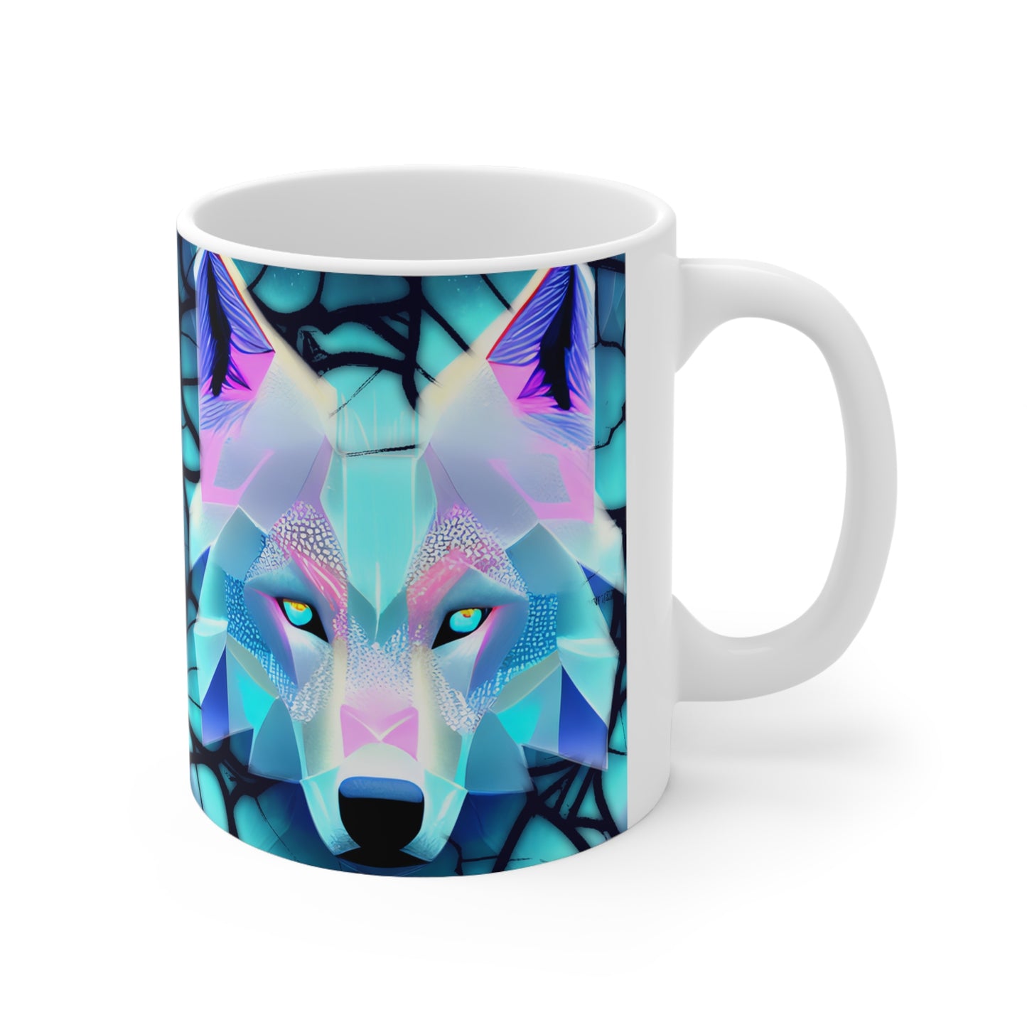Wolf Ceramic Mug 11oz