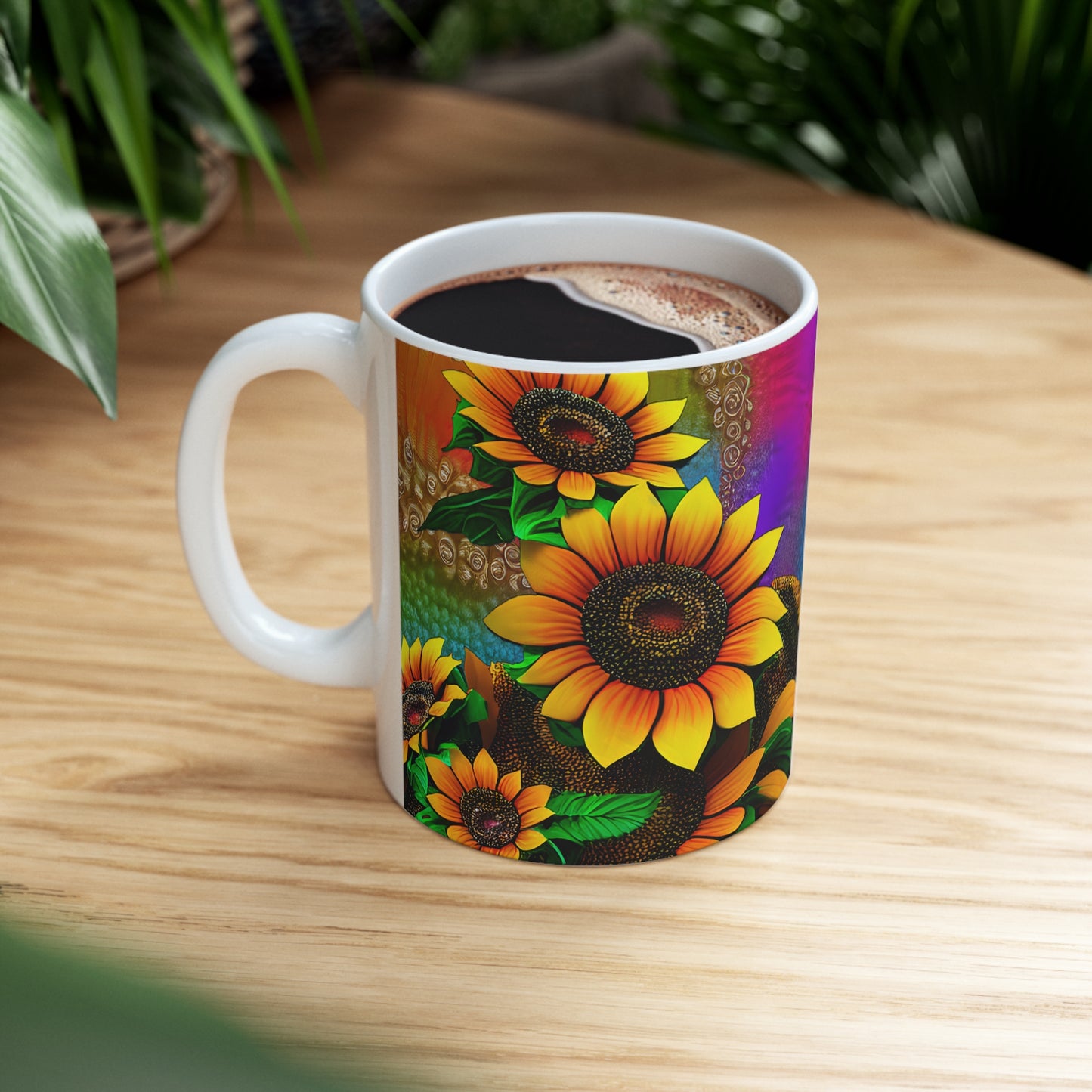 Sunflowers Ceramic Mug 11oz