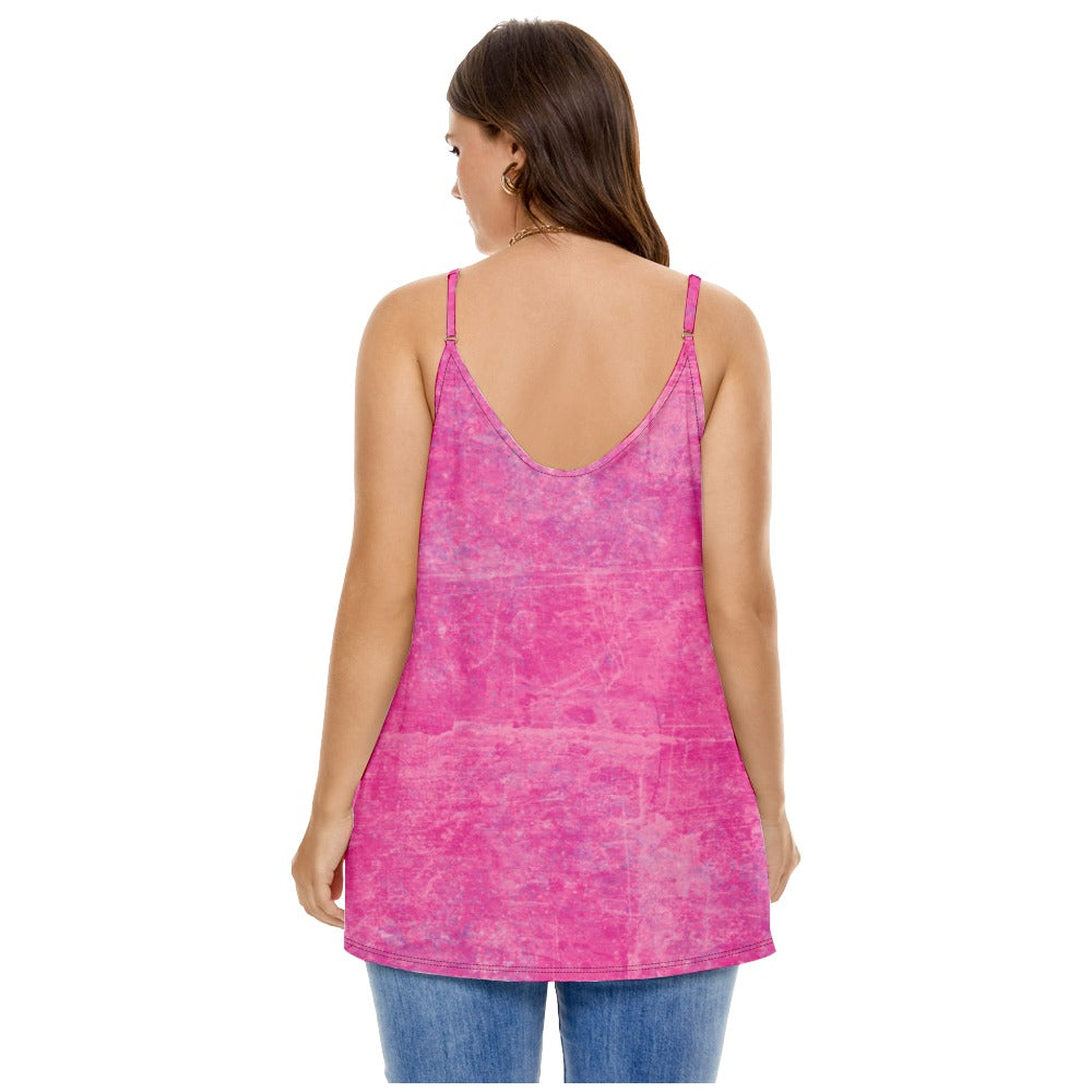 Pink Loose Summer Top