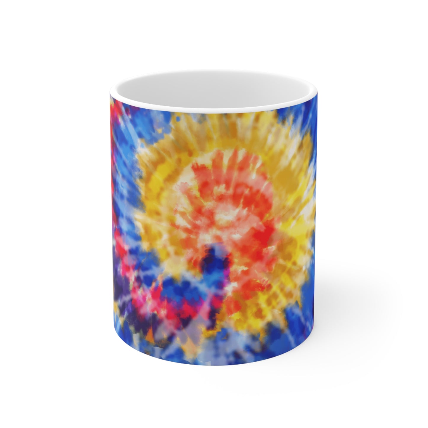 Tie Dye Classic Ceramic Mug 11oz