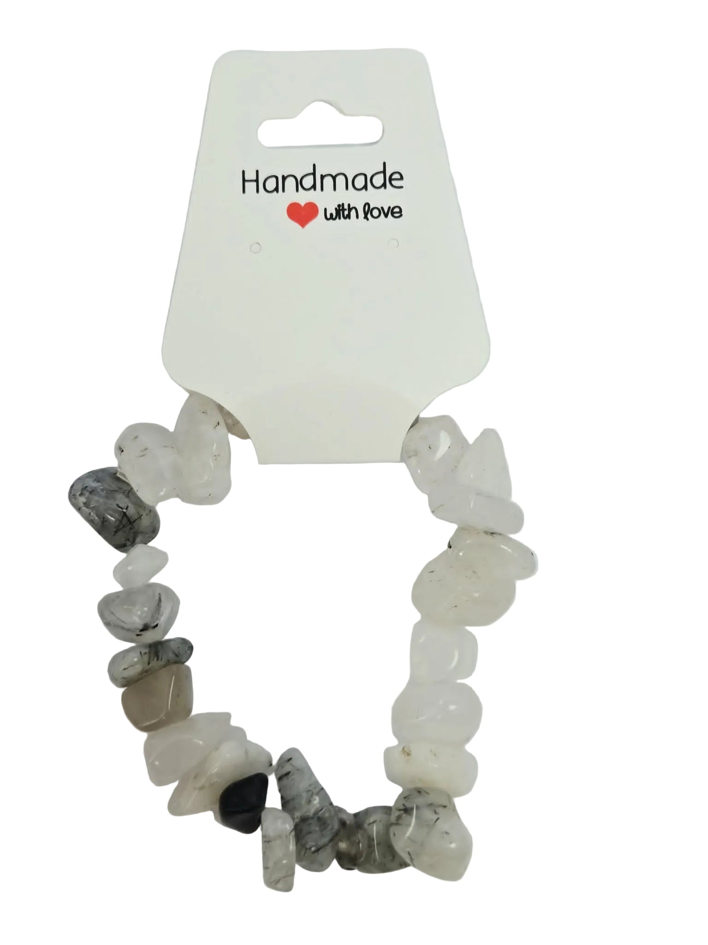 Tourmalinated Quartz Bracelet