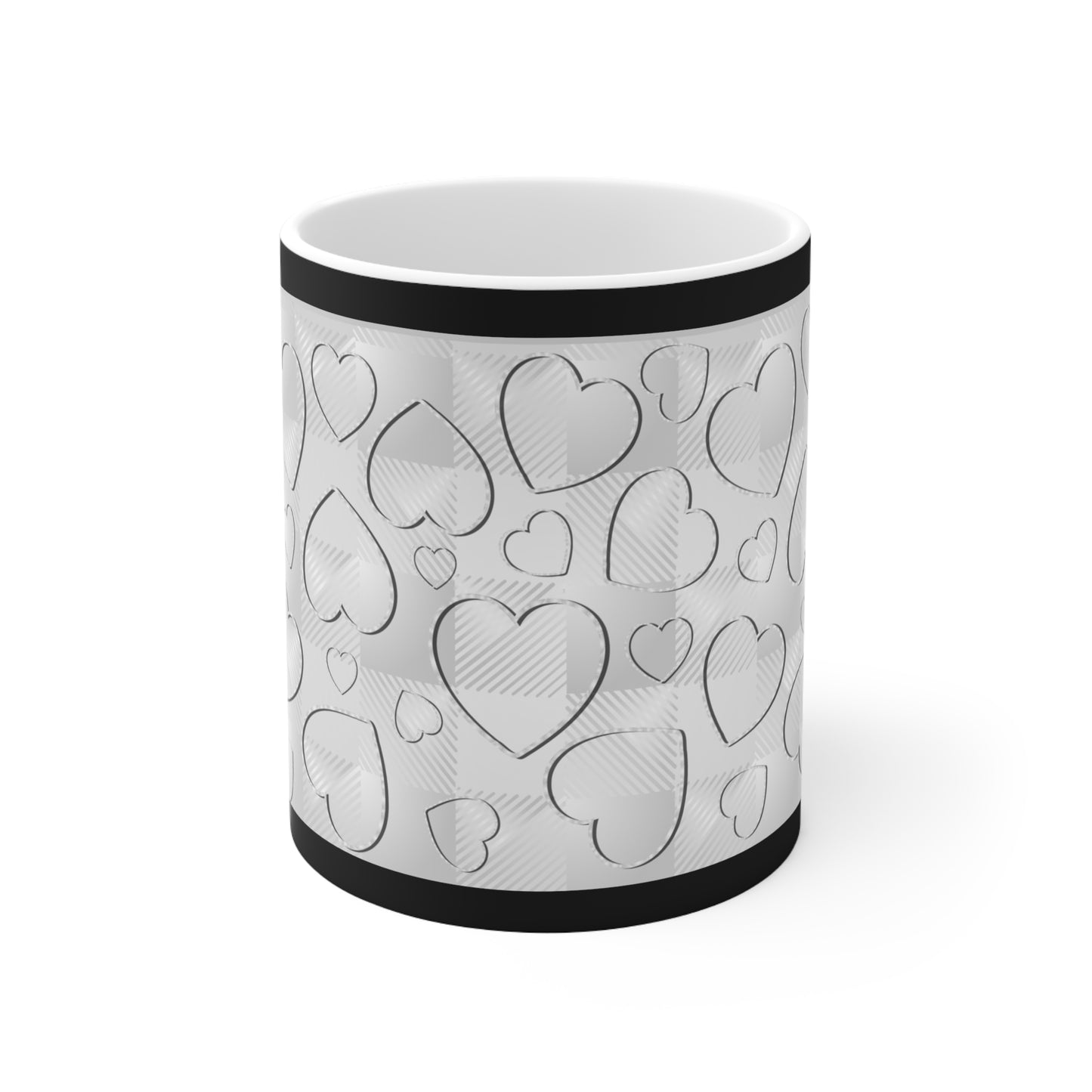 Buffalo Hearts Ceramic Mug 11oz