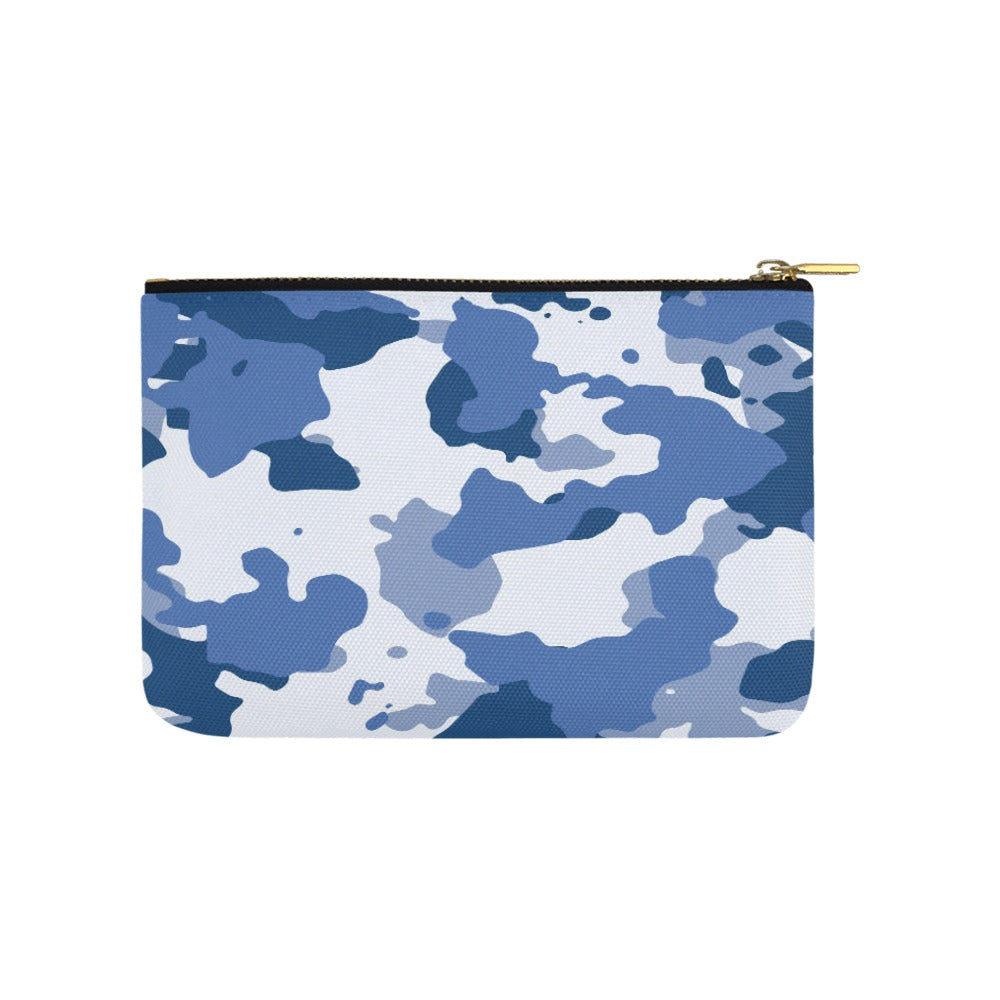 Blue Camo Small Carry-All Pouch