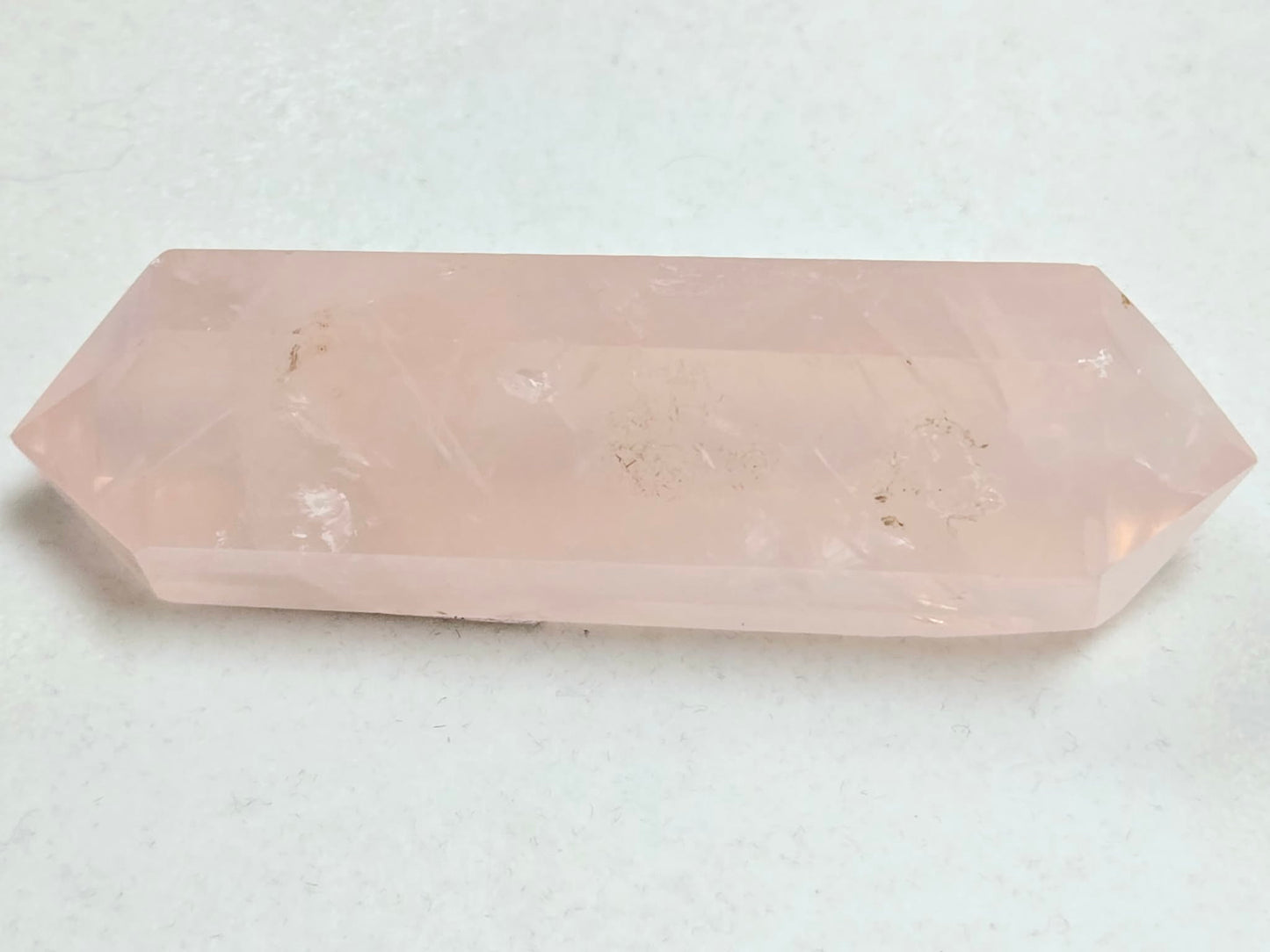 Rose Quartz Double Terminated Crystals