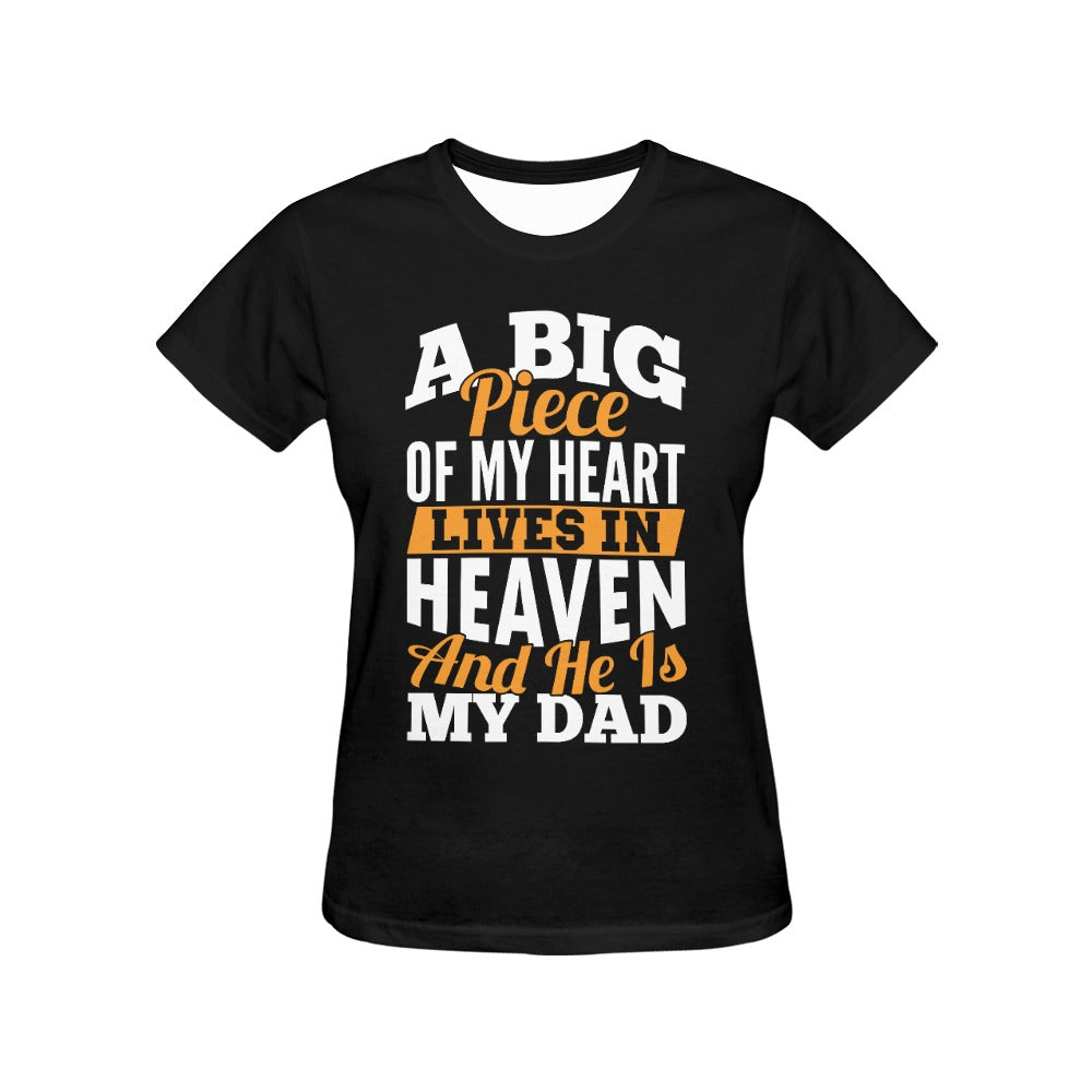 Heart In Heaven Dad Shirt