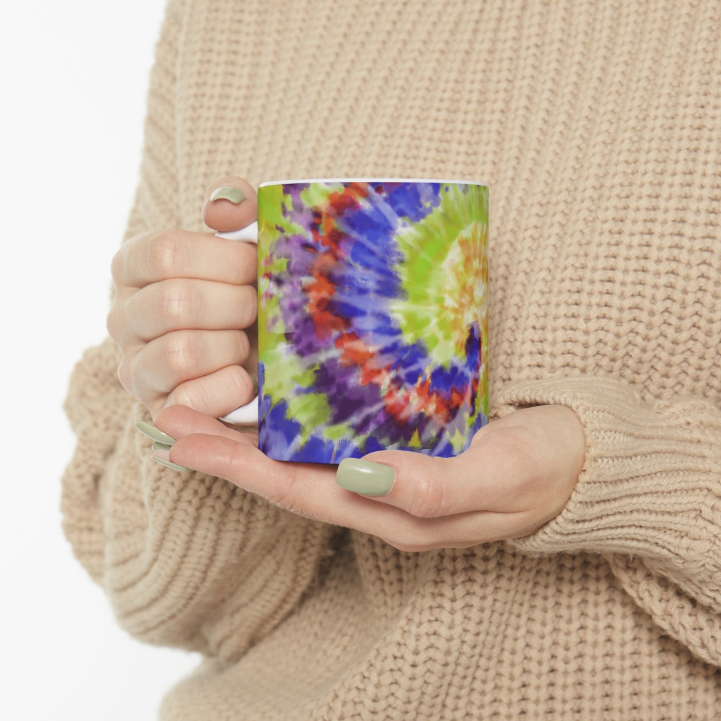 Tie Dye Classic Ceramic Mug 11oz