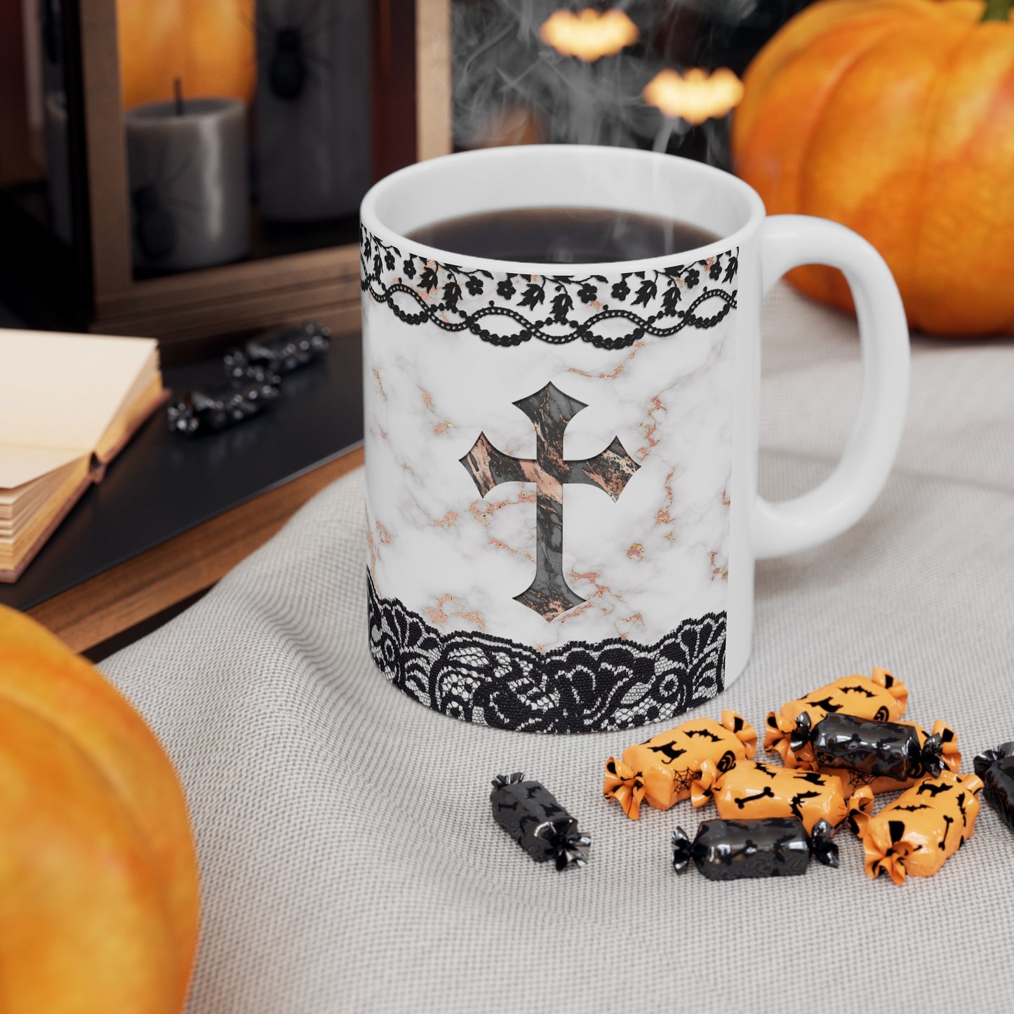 Cross Ceramic Mug 11oz