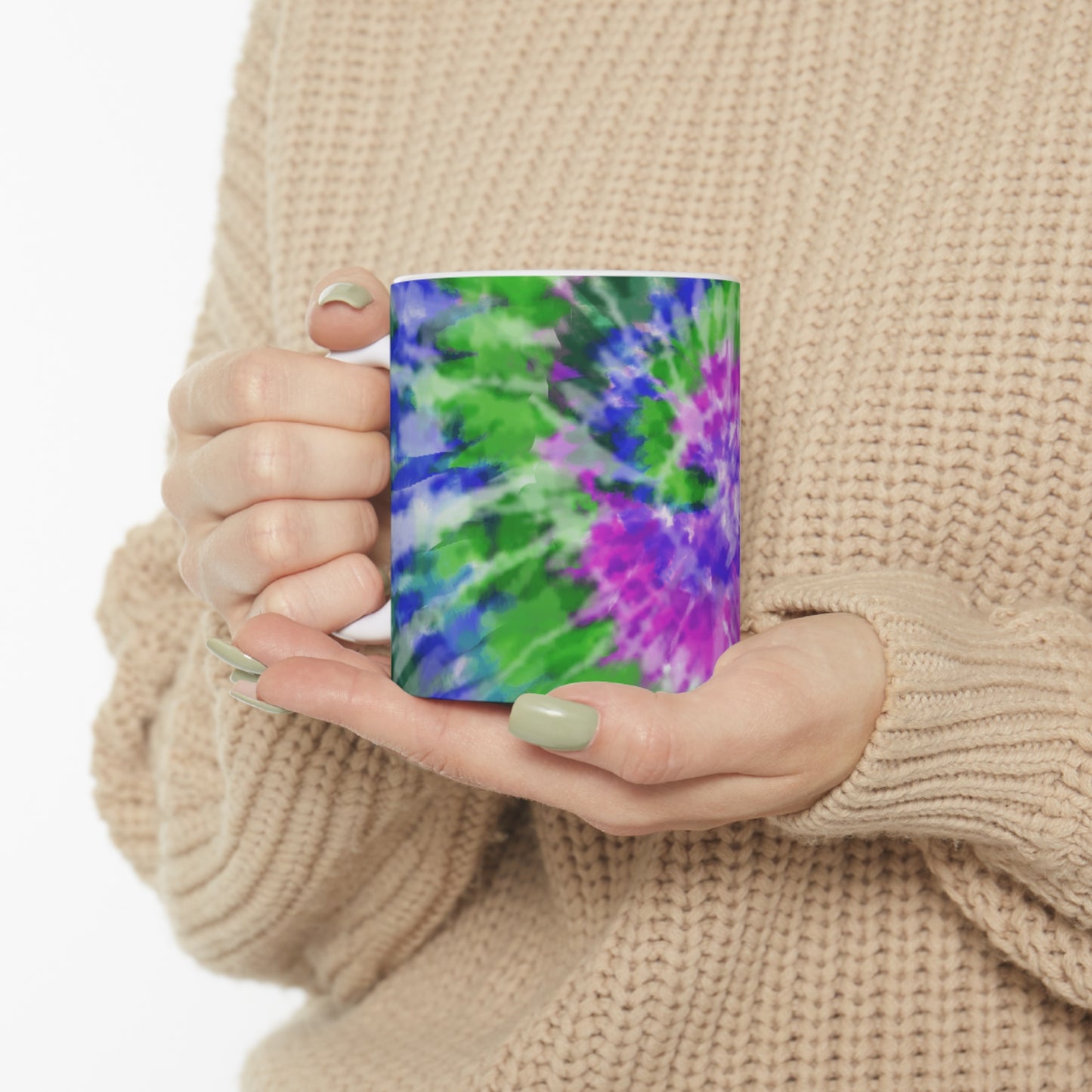 Tie Dye Classic Ceramic Mug 11oz
