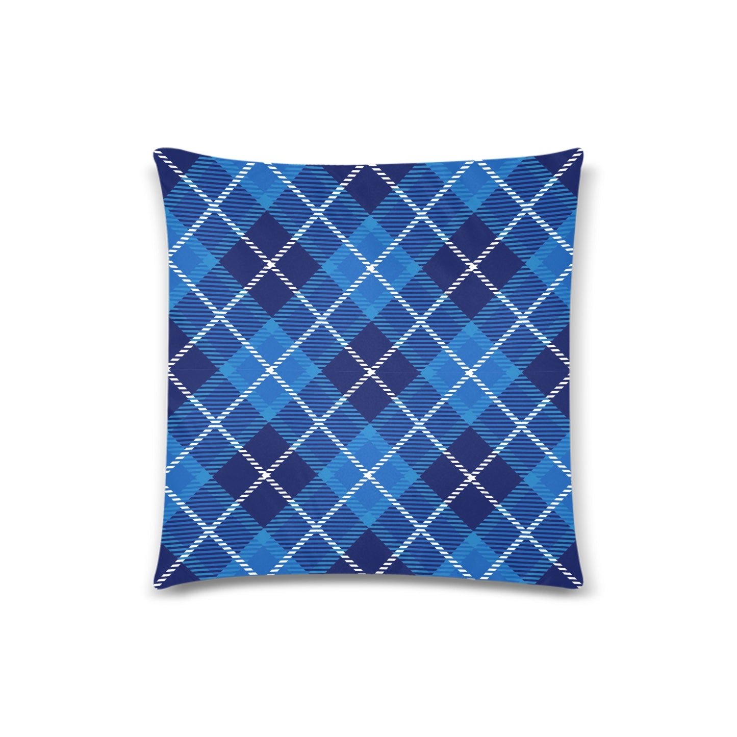 Plaid Throw Pillow Cover