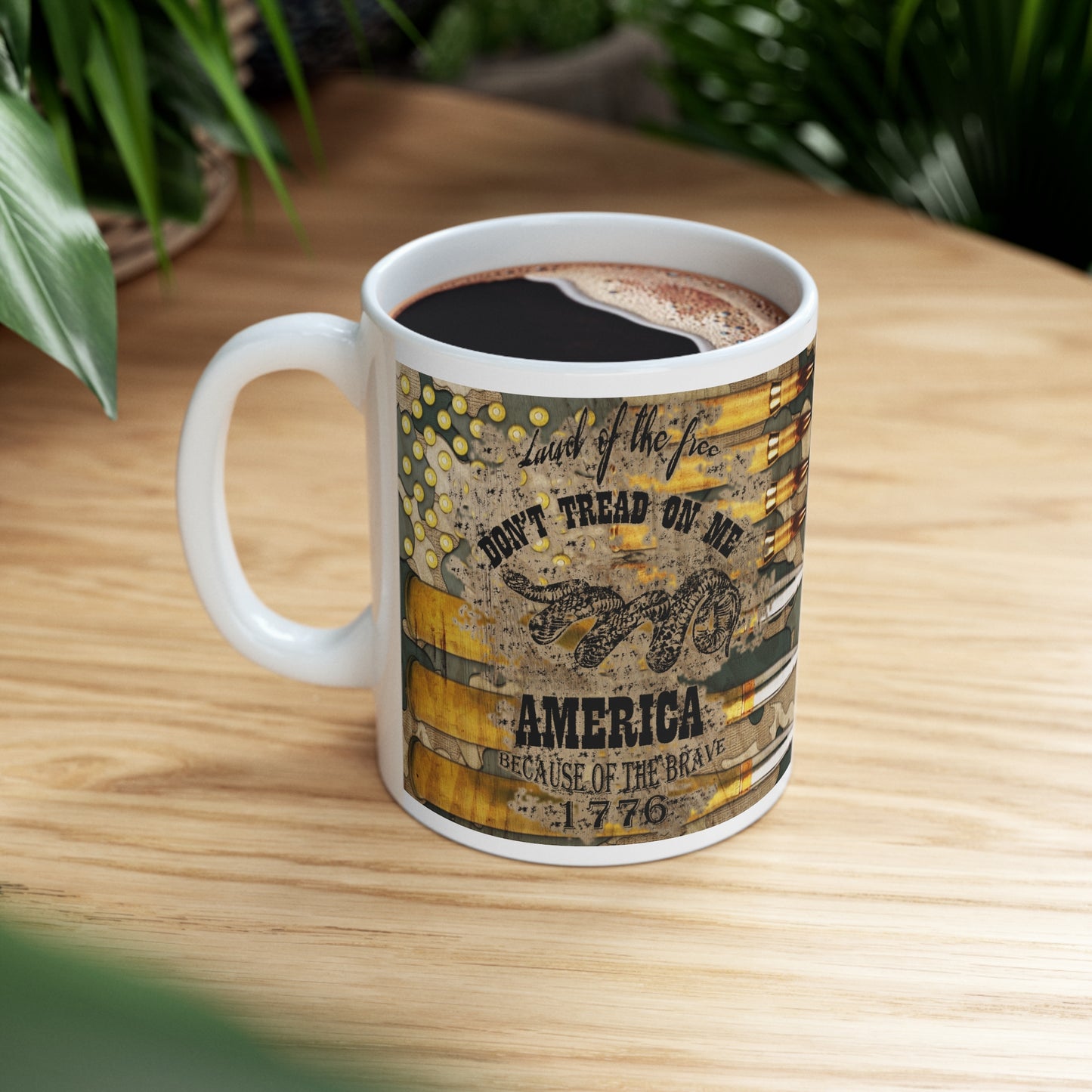 Don't Tread on Me Ceramic Mug 11oz
