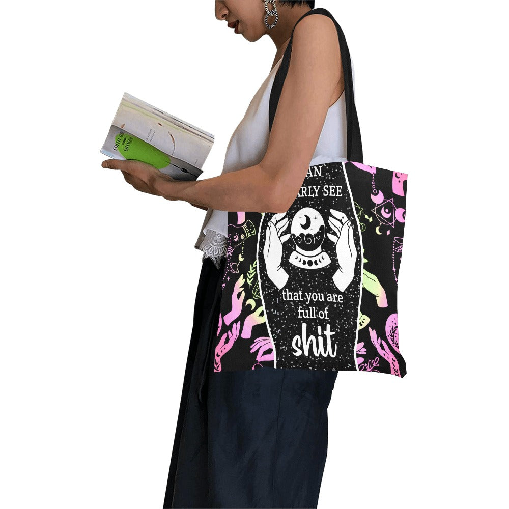 I Can Clearly See Canvas Tote Bag