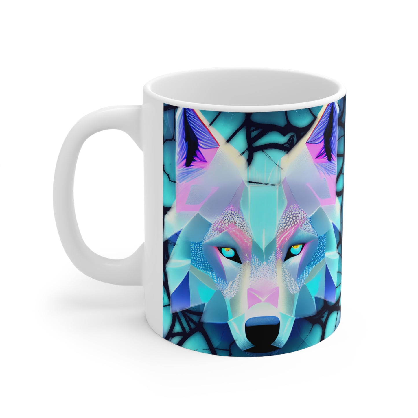 Wolf Ceramic Mug 11oz