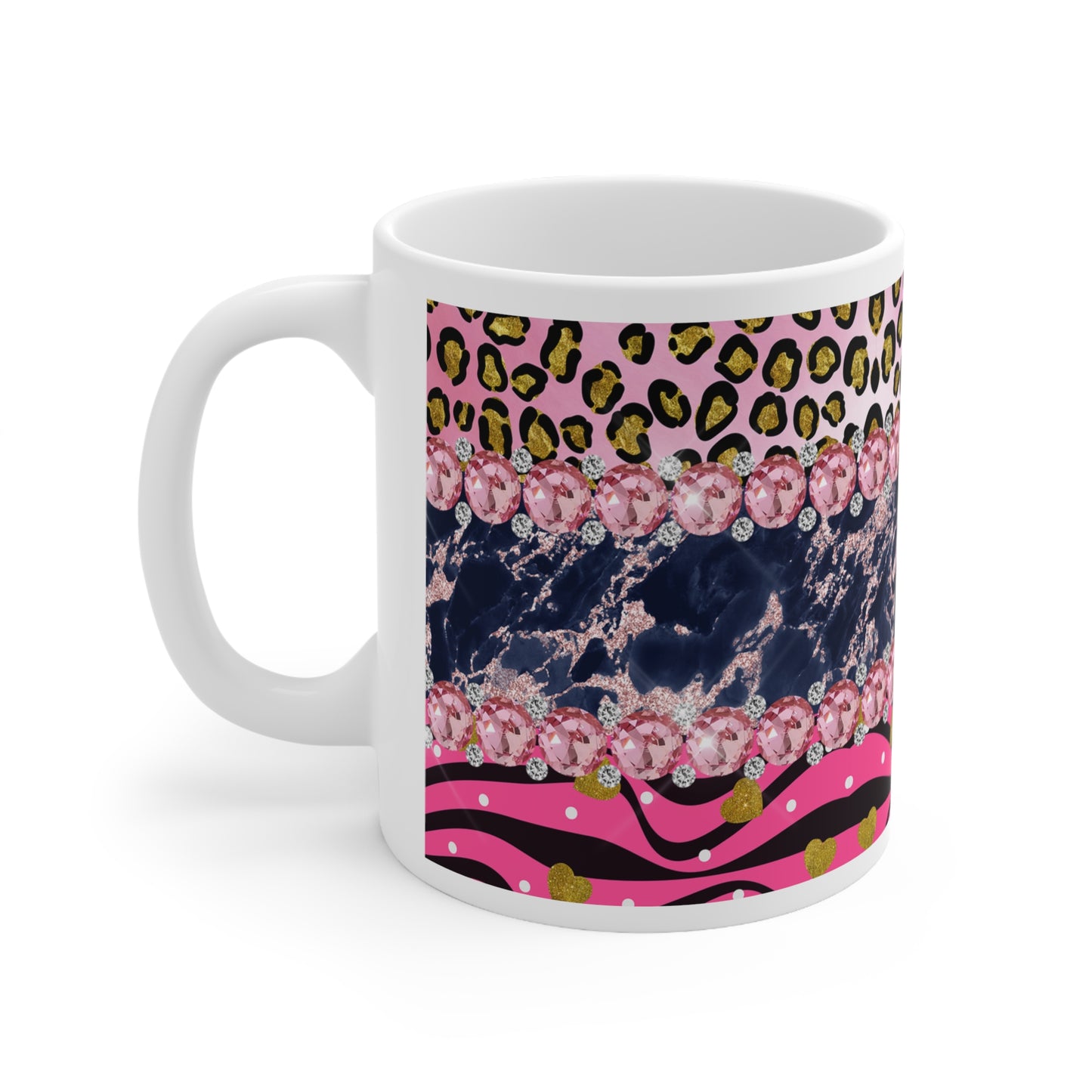 Animal Print Ceramic Mug 11oz