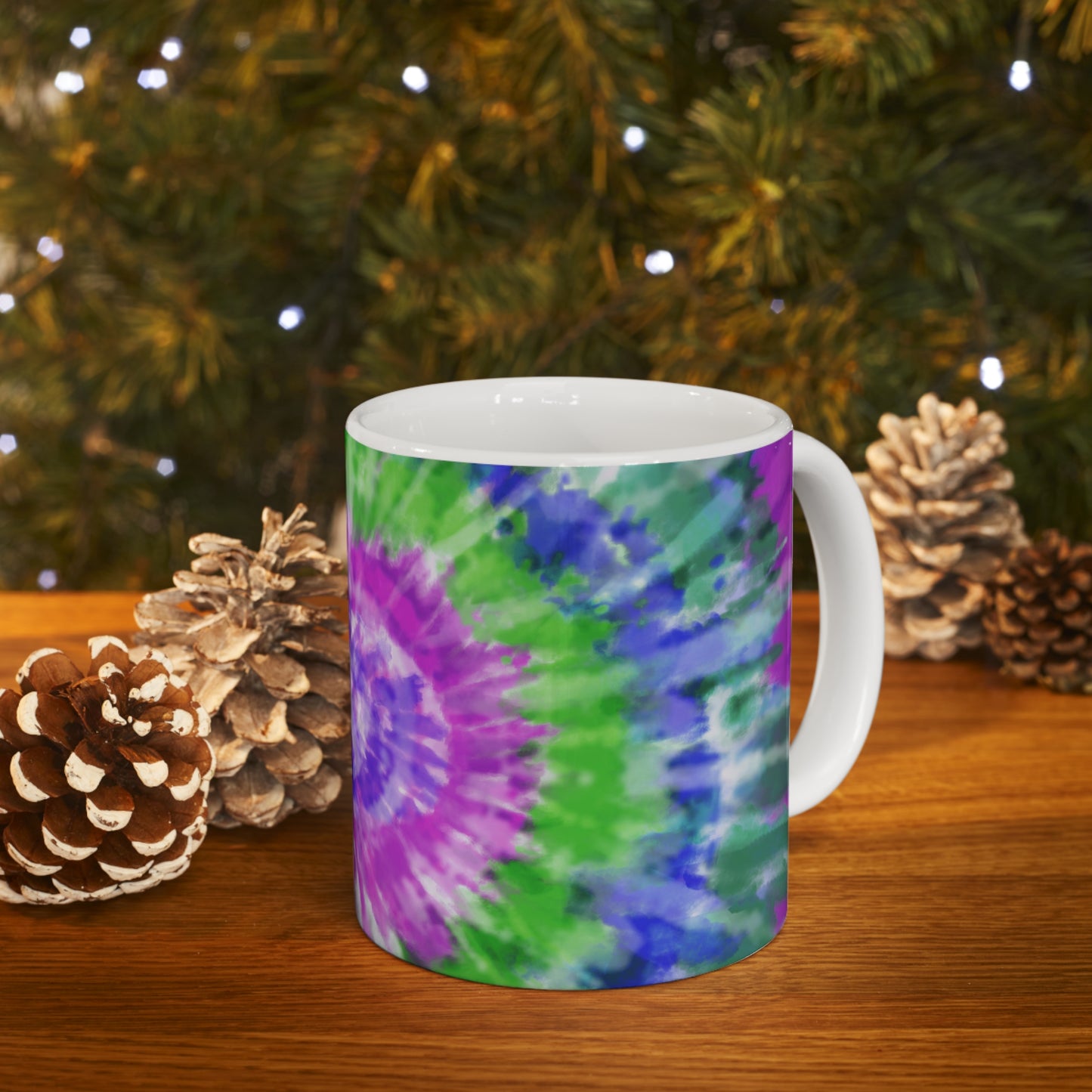 Tie Dye Classic Ceramic Mug 11oz