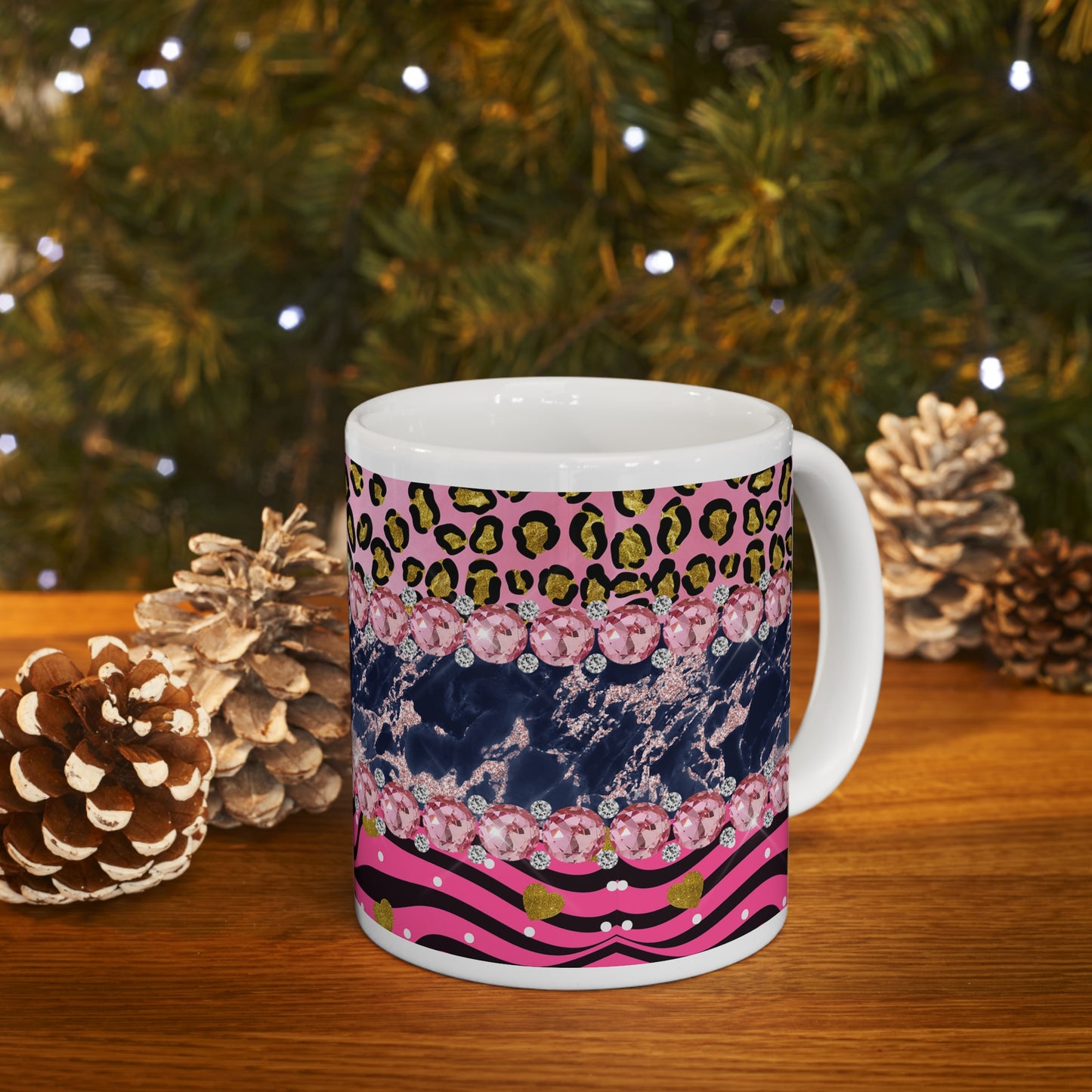 Animal Print Ceramic Mug 11oz