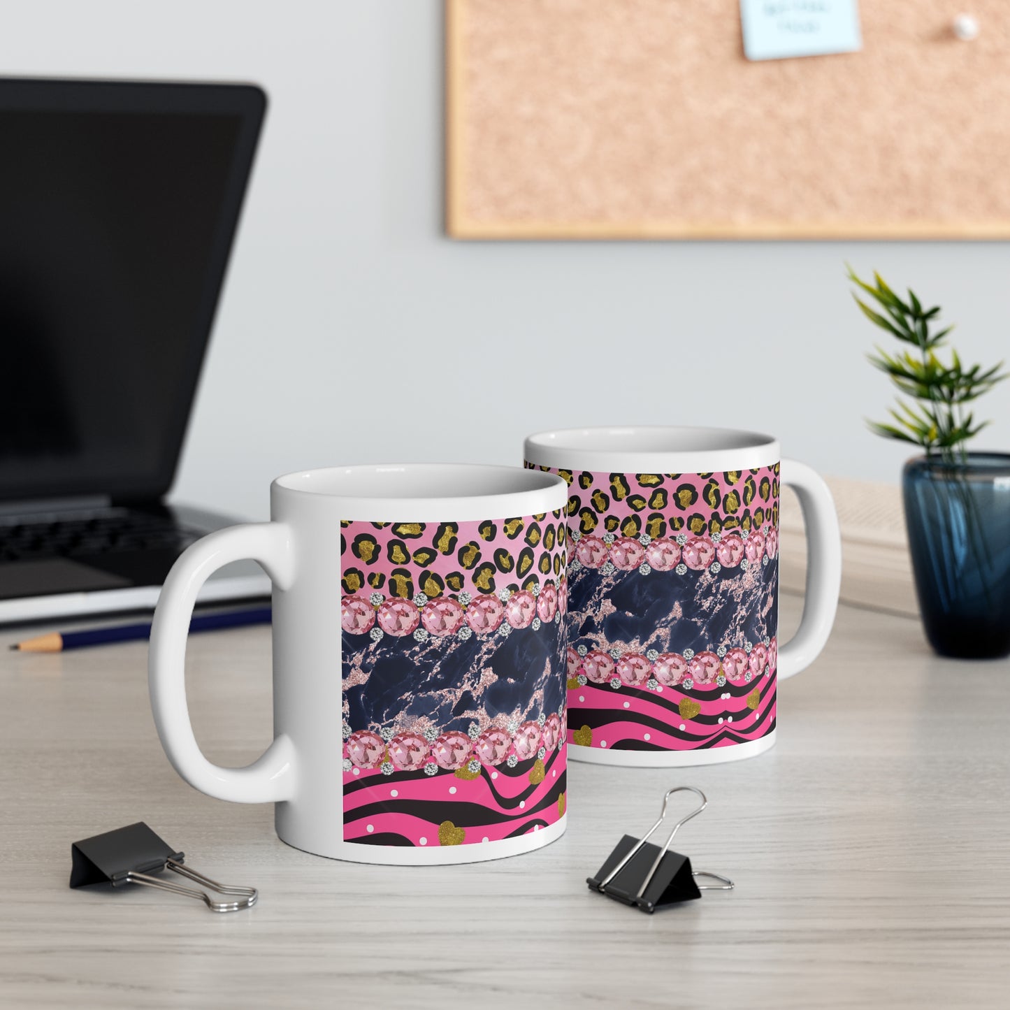 Animal Print Ceramic Mug 11oz