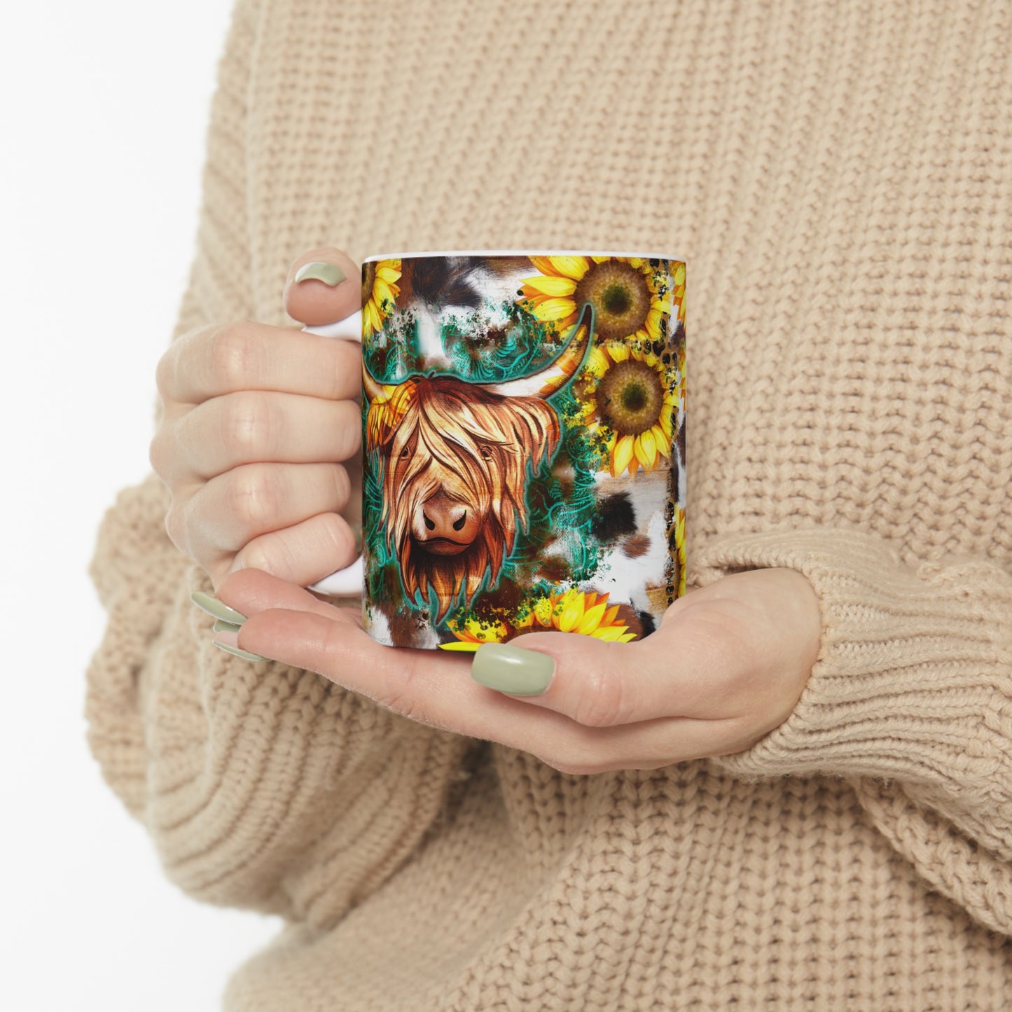 Western Ceramic Mug 11oz