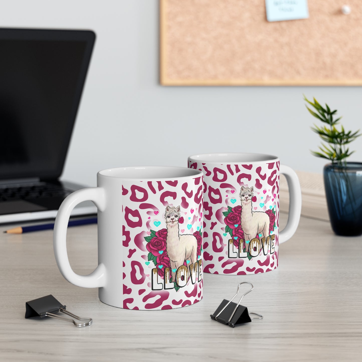 Llama Llove Ceramic Mug 11oz