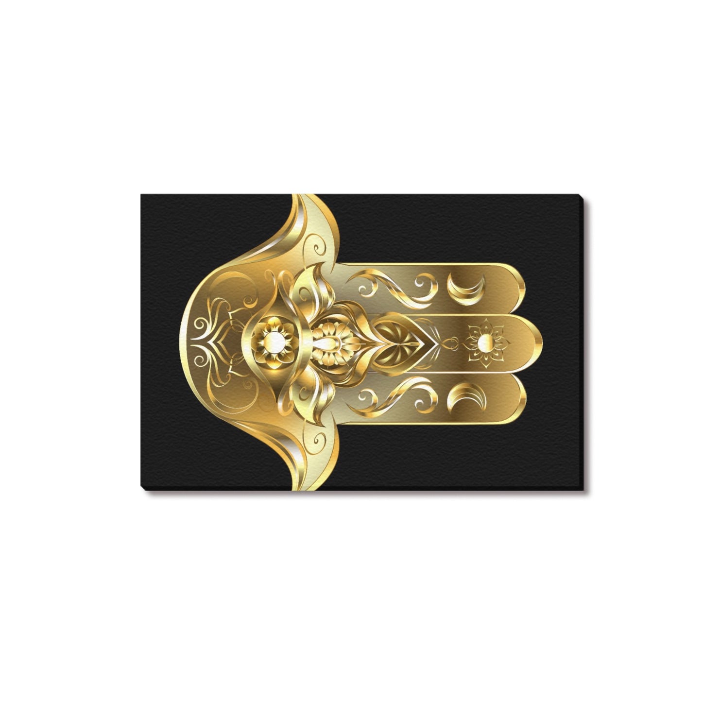 Hamsa Frame Canvas Print