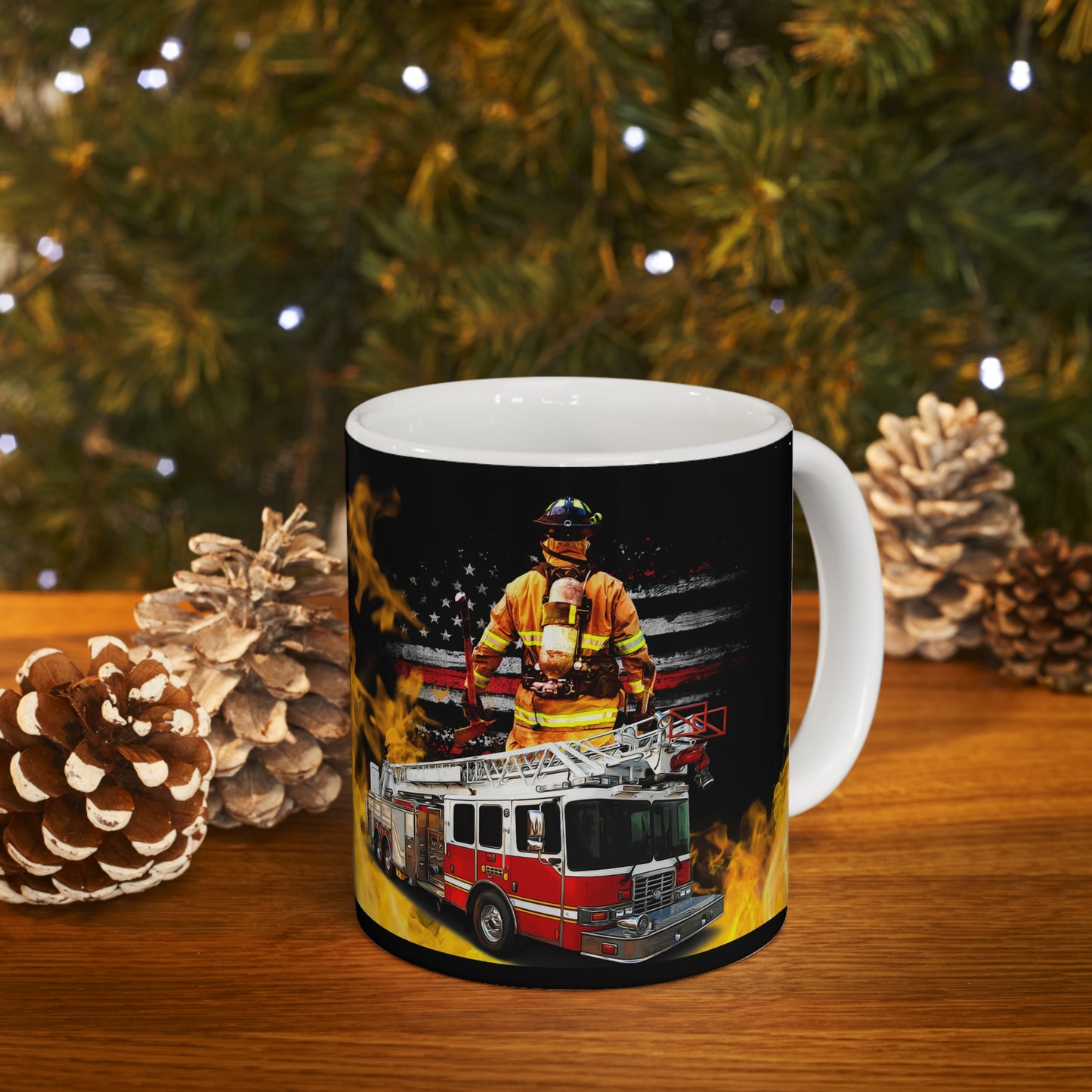 Firefighter Ceramic Mug 11oz