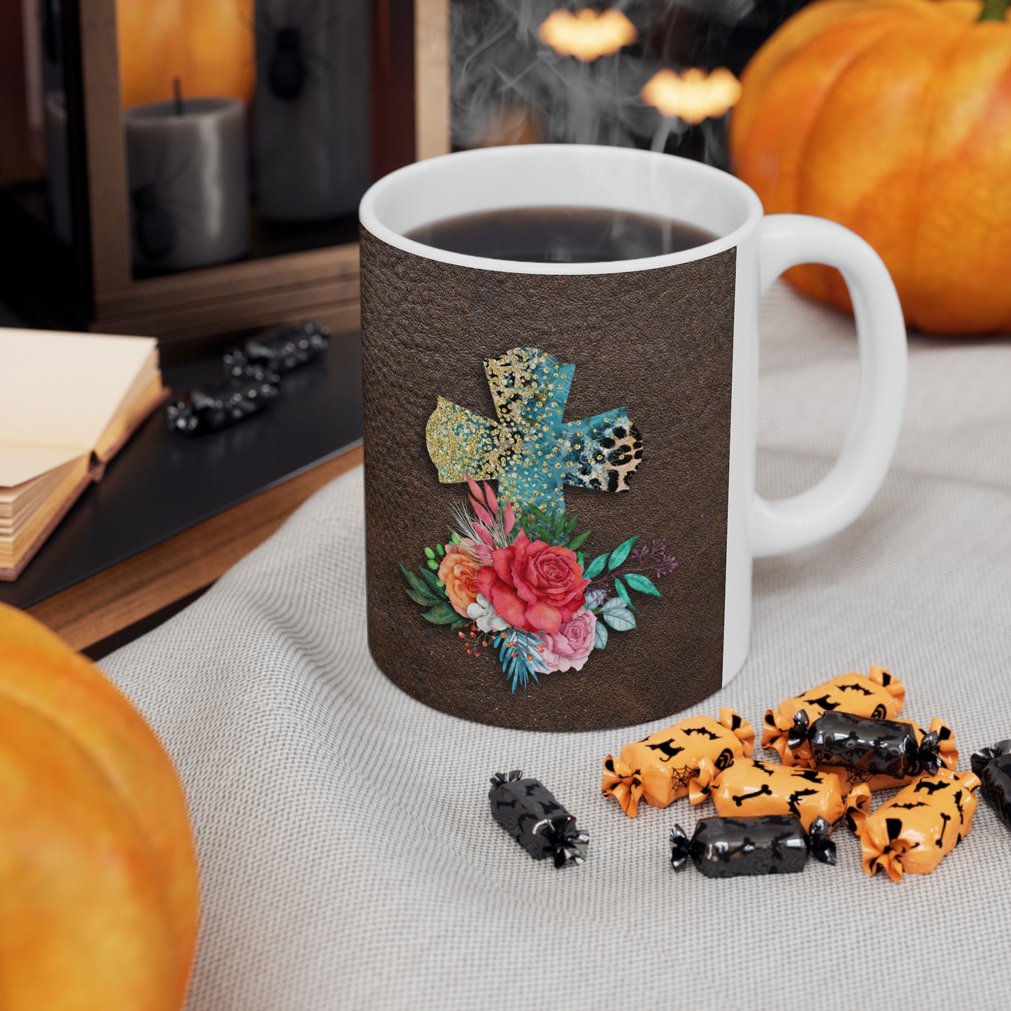 Cross Ceramic Mug 11oz
