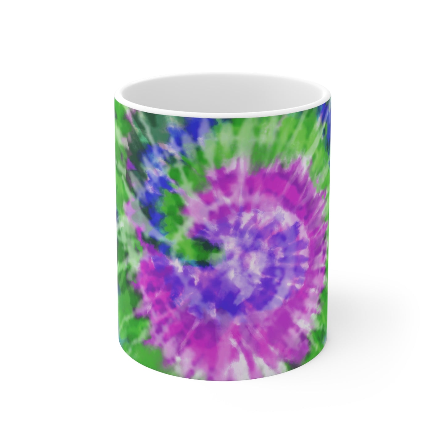 Tie Dye Classic Ceramic Mug 11oz