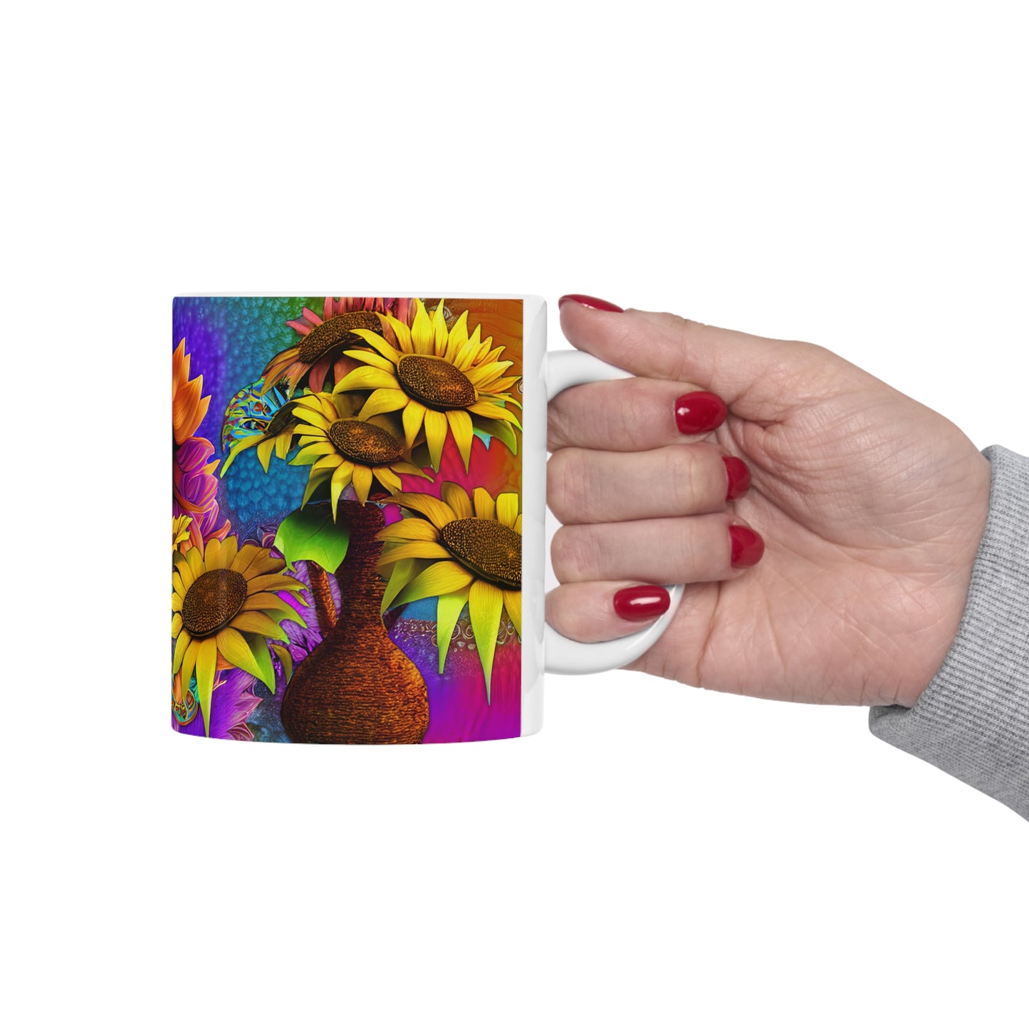 Sunflower Ceramic Mug 11oz