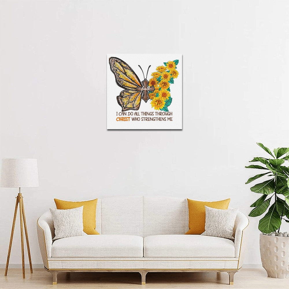 I Can Do All Things Through Christ Canvas Print