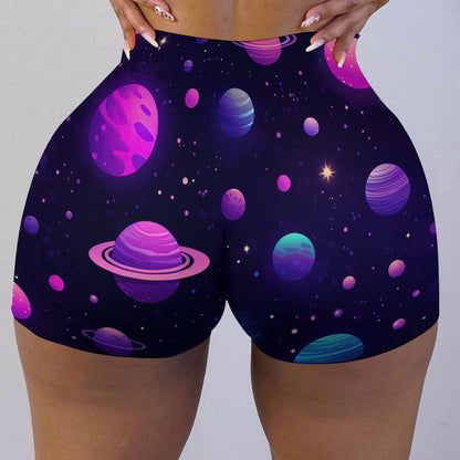 Out of This World Ladies Shorts