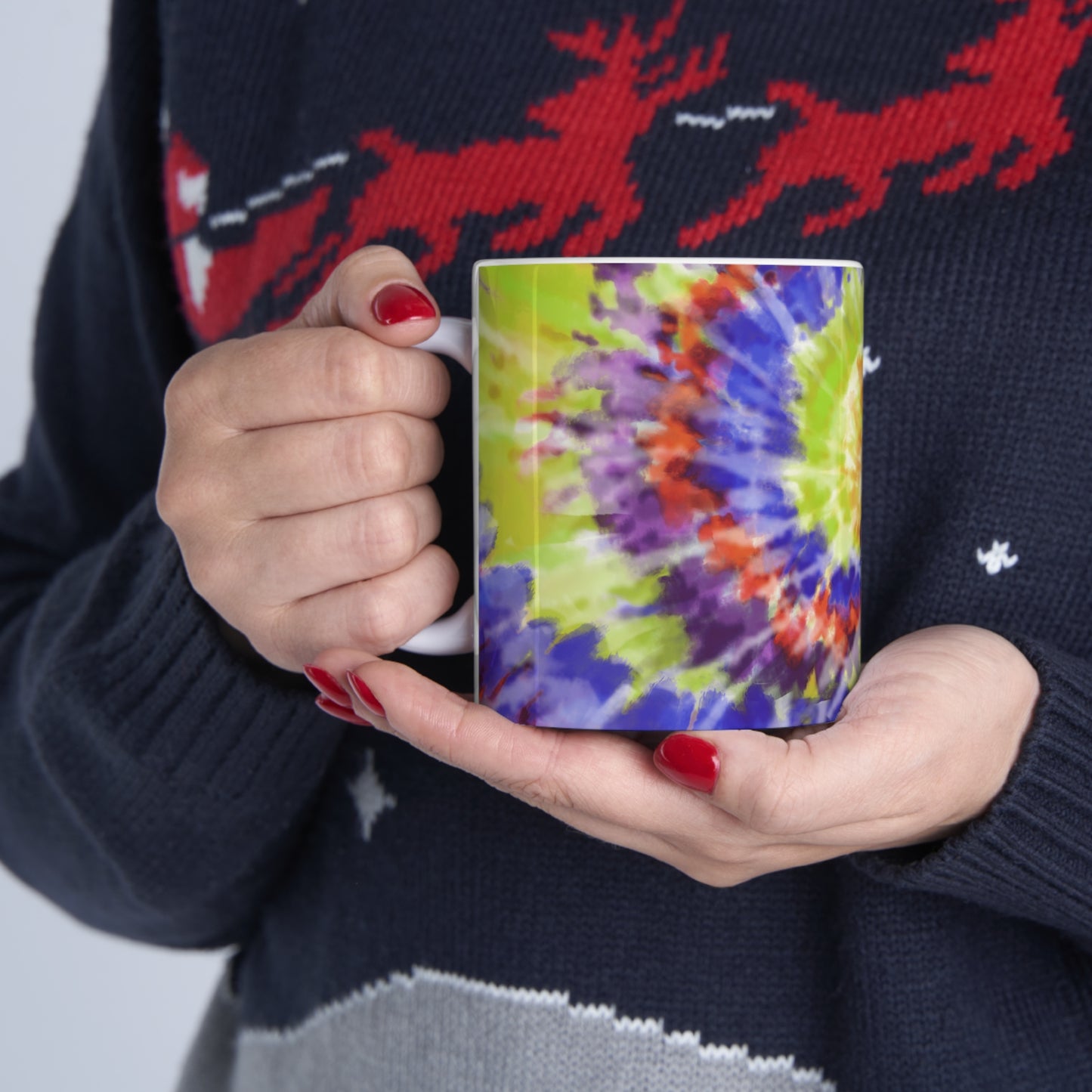 Tie Dye Classic Ceramic Mug 11oz
